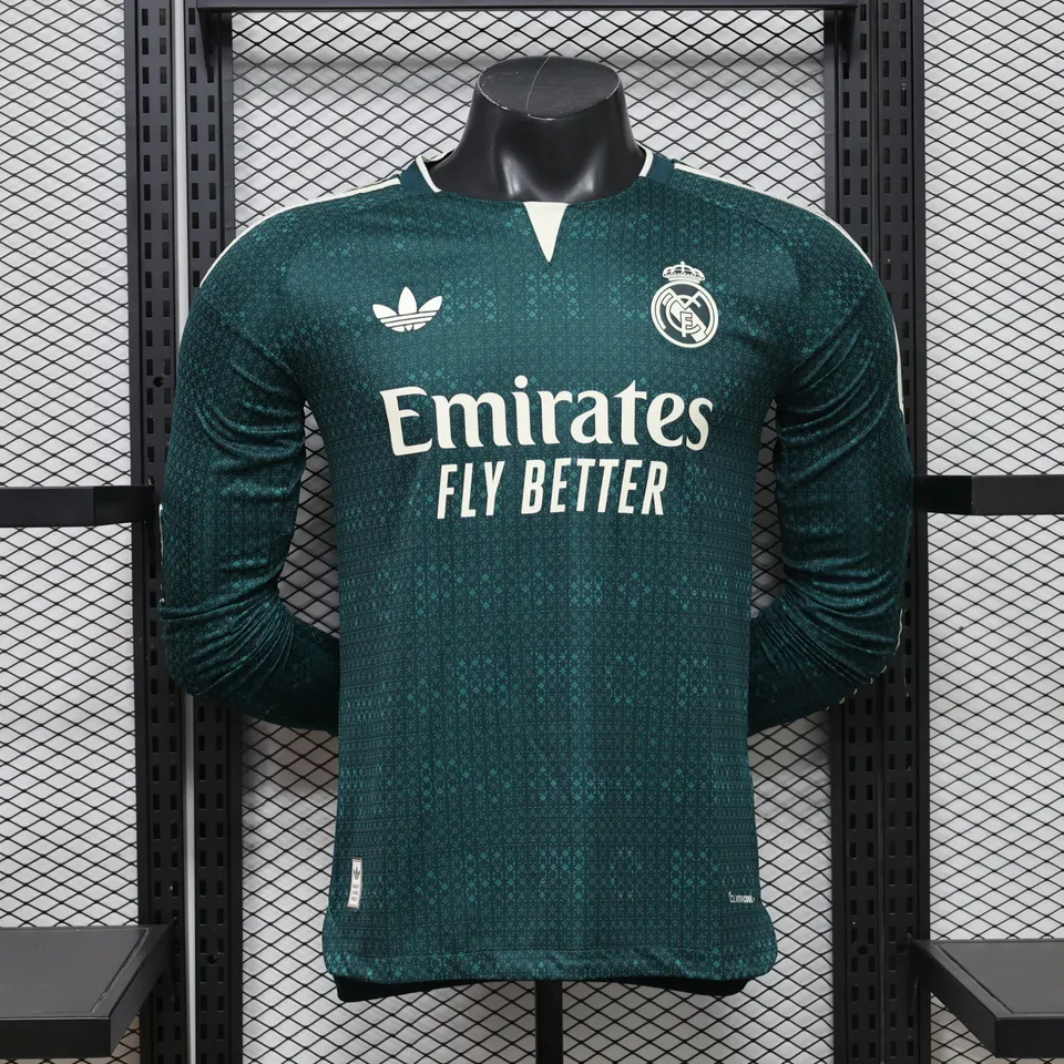 Tifoso Store Player Version Real Madrid 2026/27 maglia manica lunga