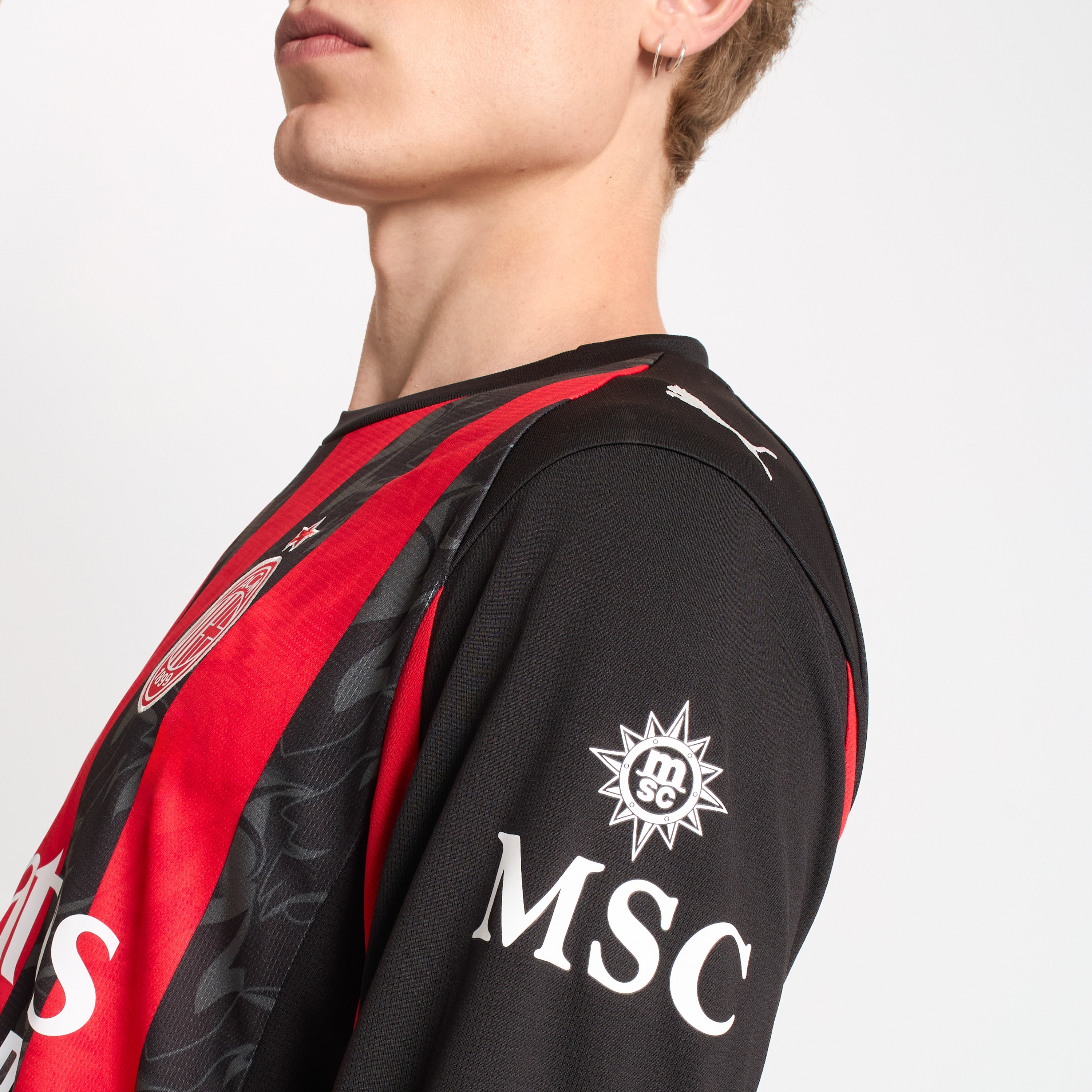 AC Milan Home 25/26 Maglia Manica Lunga Uomo Drycell