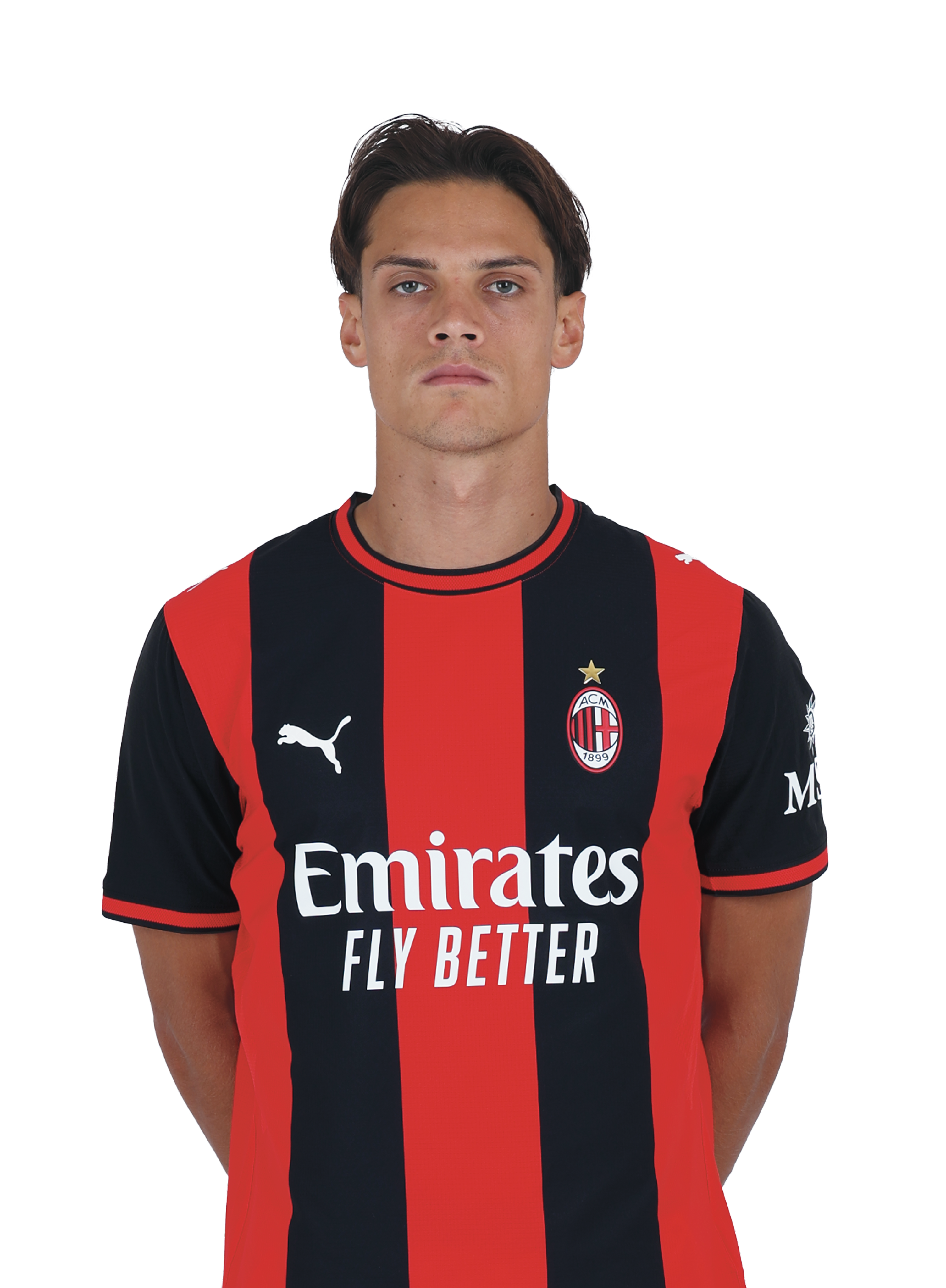 AC Milan Kit Gara maglia Ricci 4 uomo rossonera