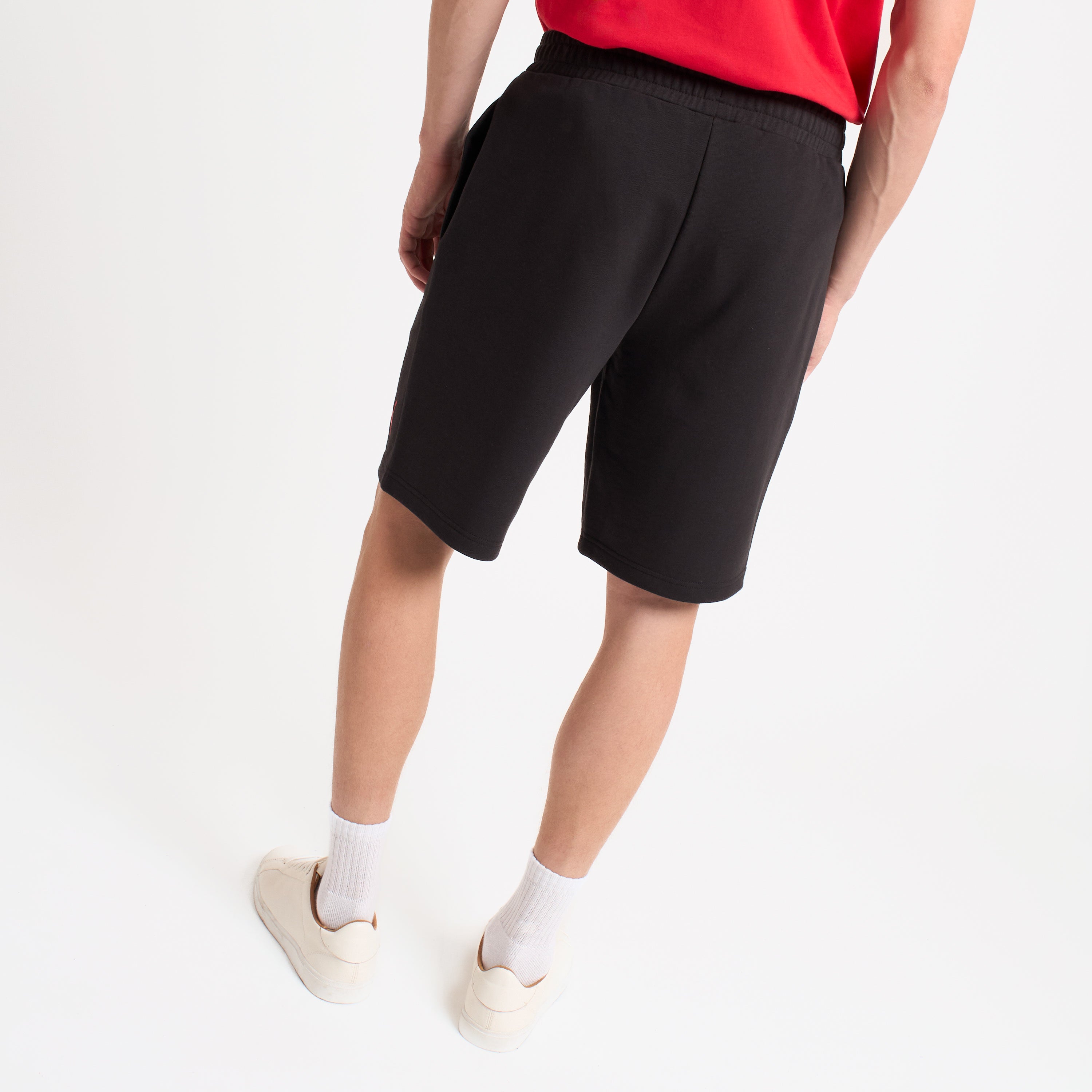 AC Milan Essential pantaloncini neri uomo taglia regolare