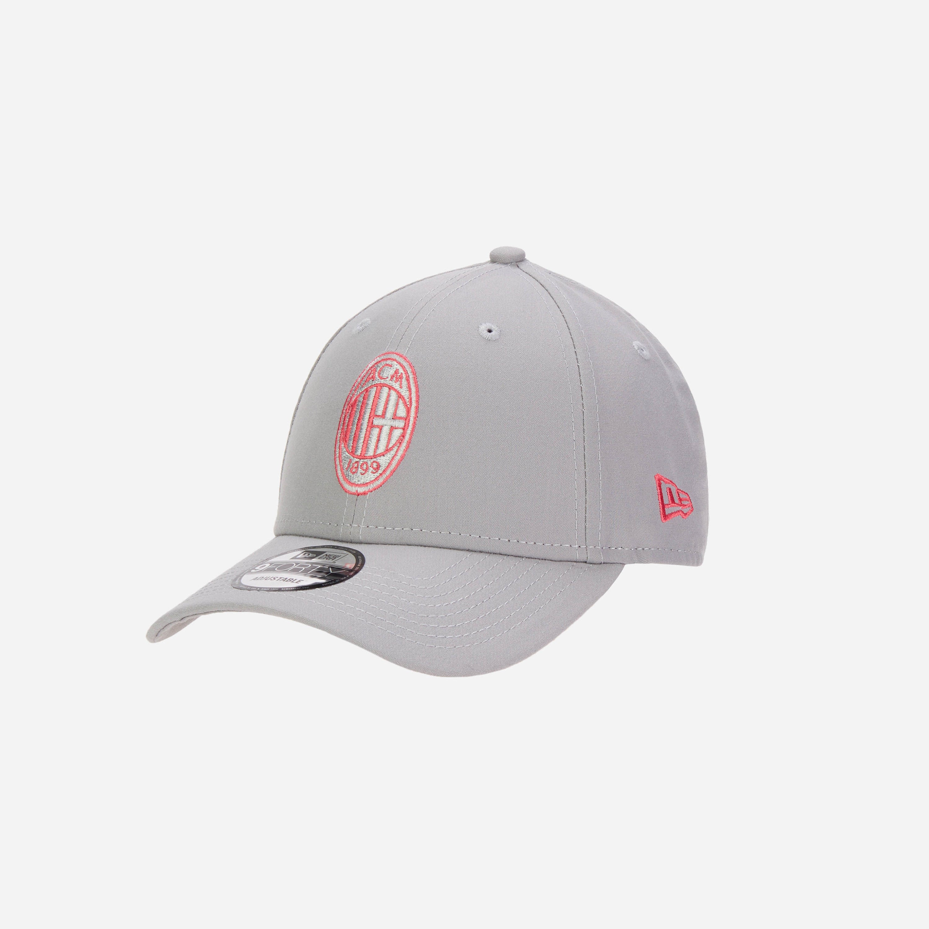 AC Milan 9Forty New Era cappello nero cotone regolabile