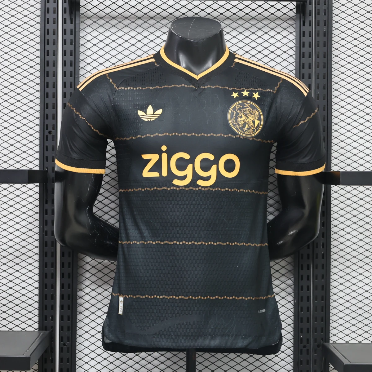 Tifoso Store Player Version Seconda Ajax 2026/27 maglia nera oro