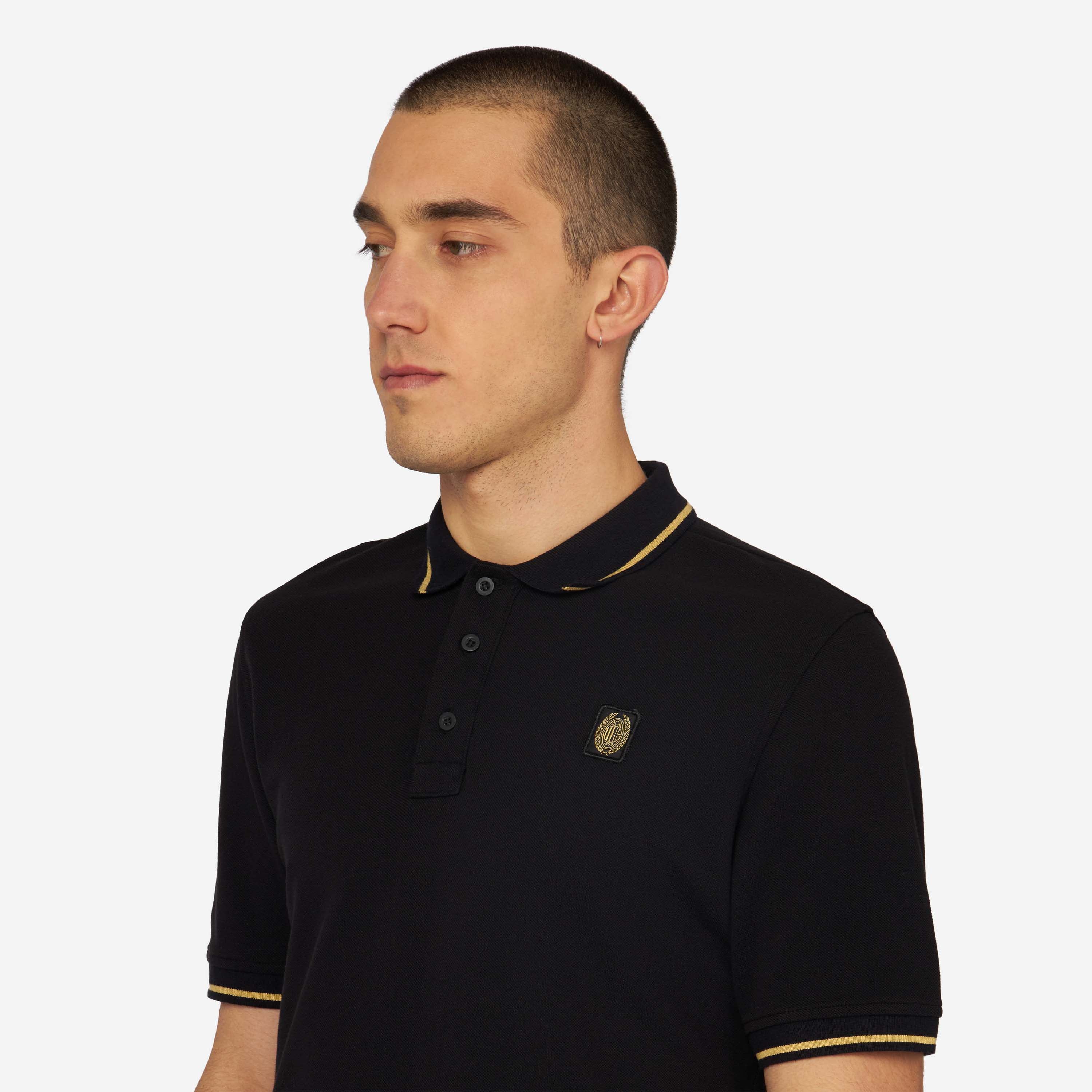 AC Milan Gold Essential polo uomo manica corta cotone