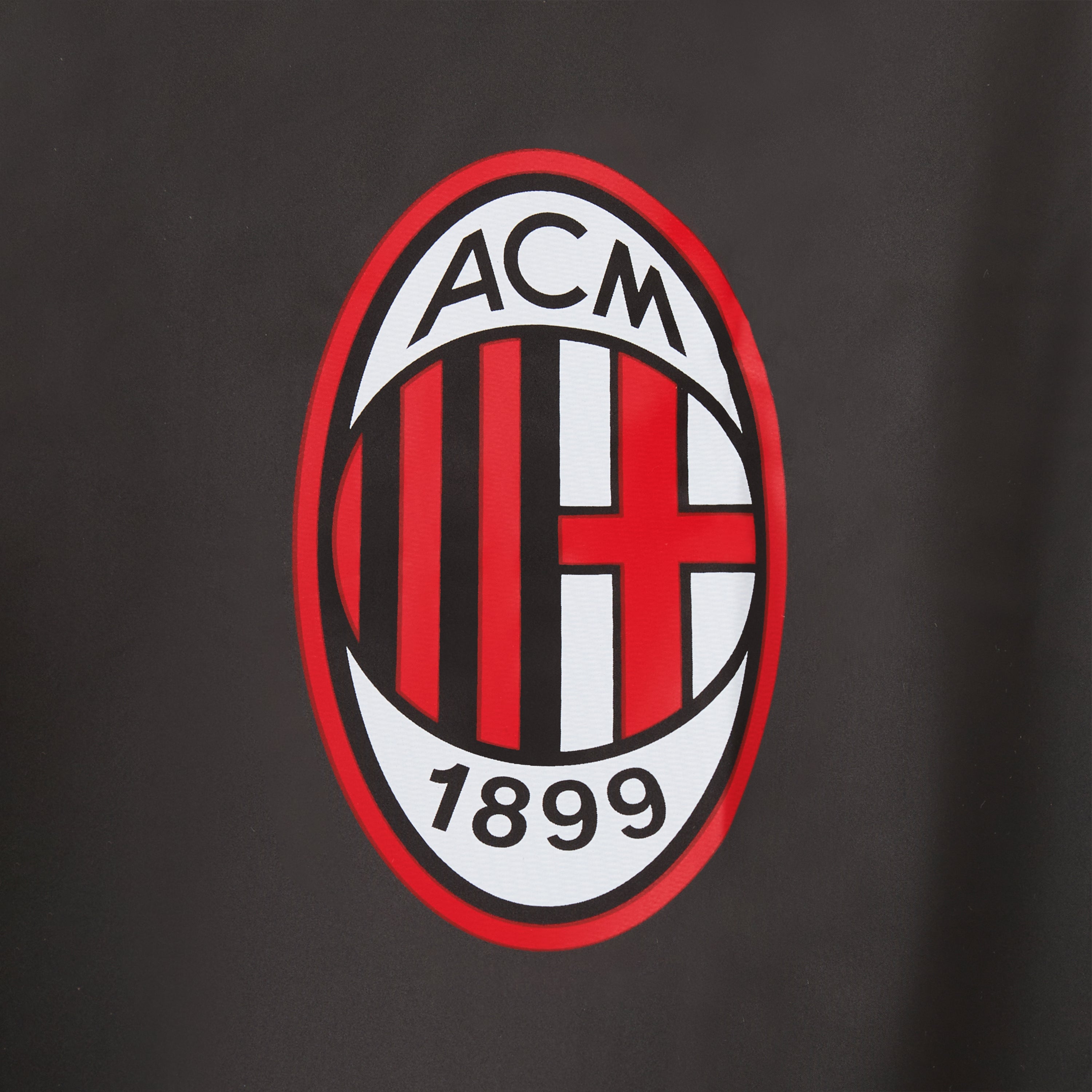AC Milan Rain Poncho mantella pioggia nera taglia unica