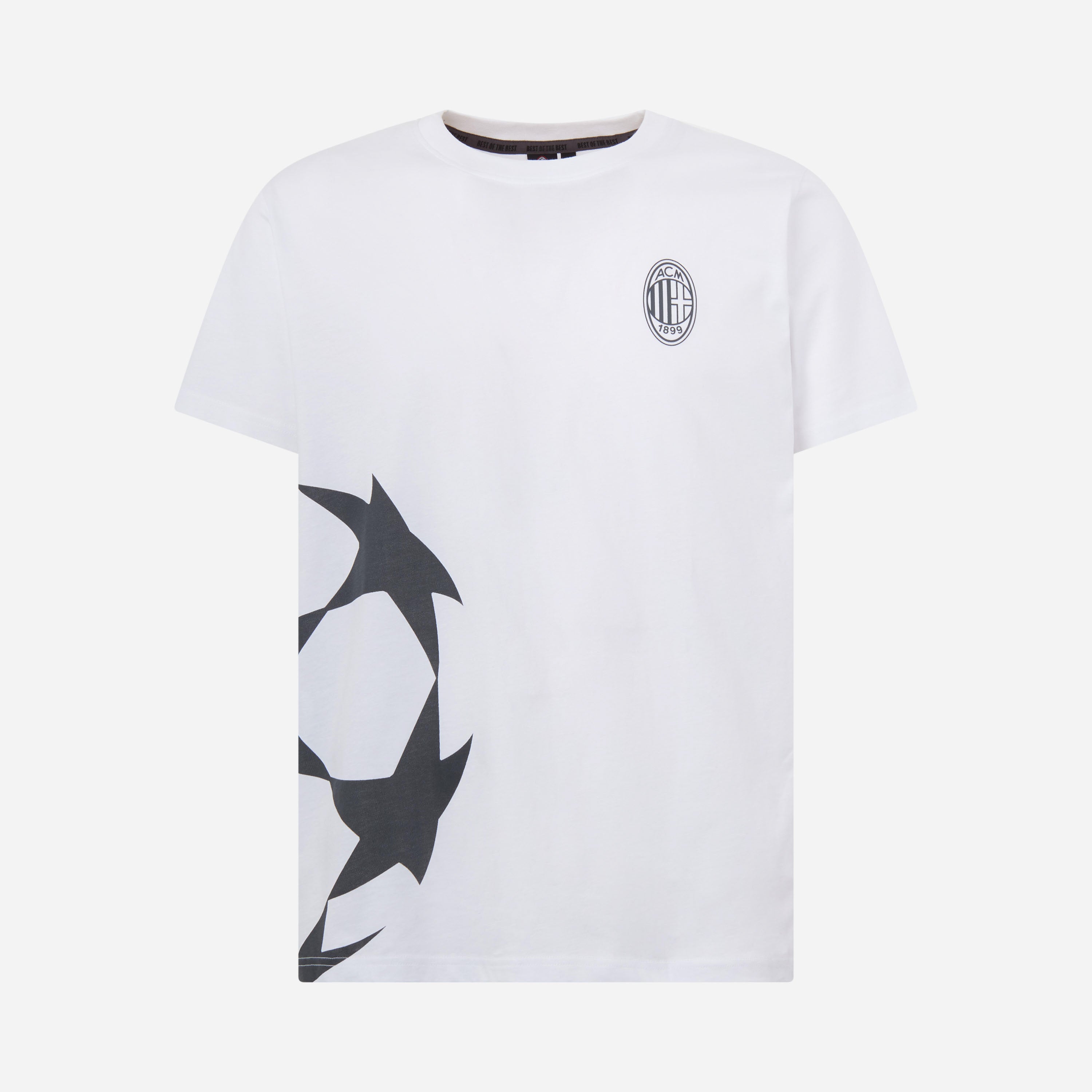 AC Milan Magliette T-Shirt Champions League Uomo Logo