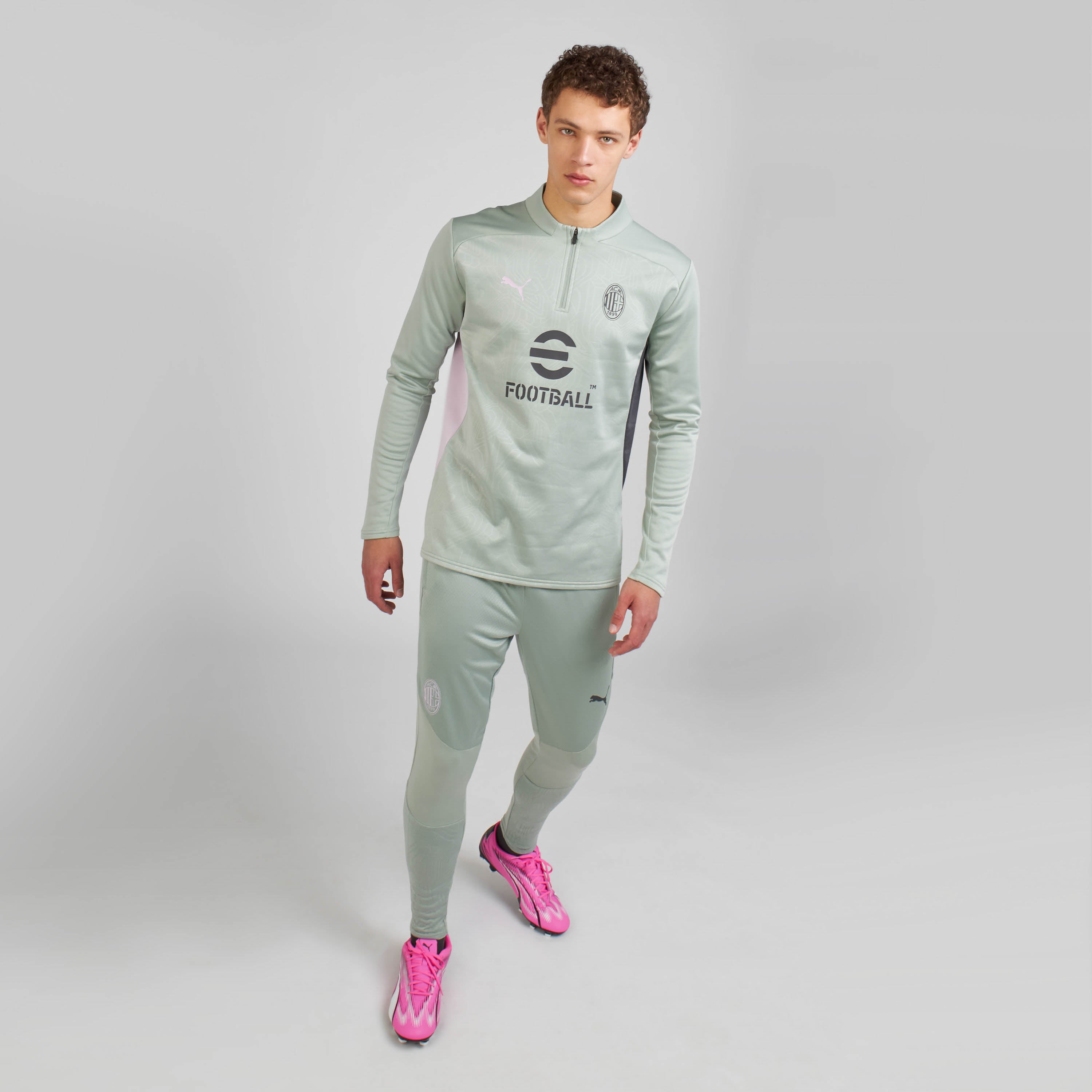 AC Milan Allenamento Pantaloni Training 2024/25 Uomo Neri