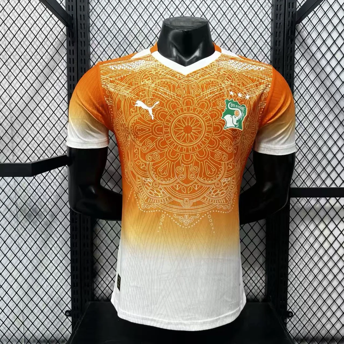 Tifoso Store Costa dAvorio 2026 maglia player arancione M-XXL