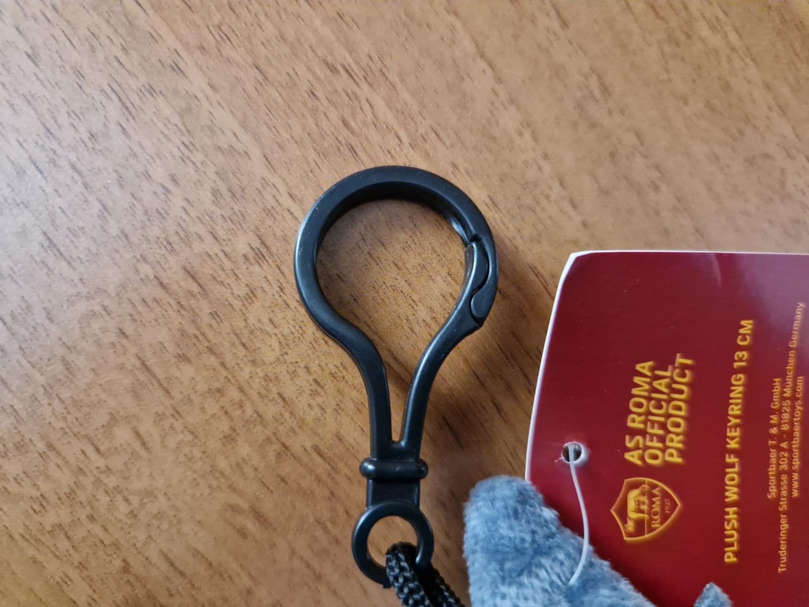 Roma Fanshop Teddy Portachiavi peluche orsetto ufficiale