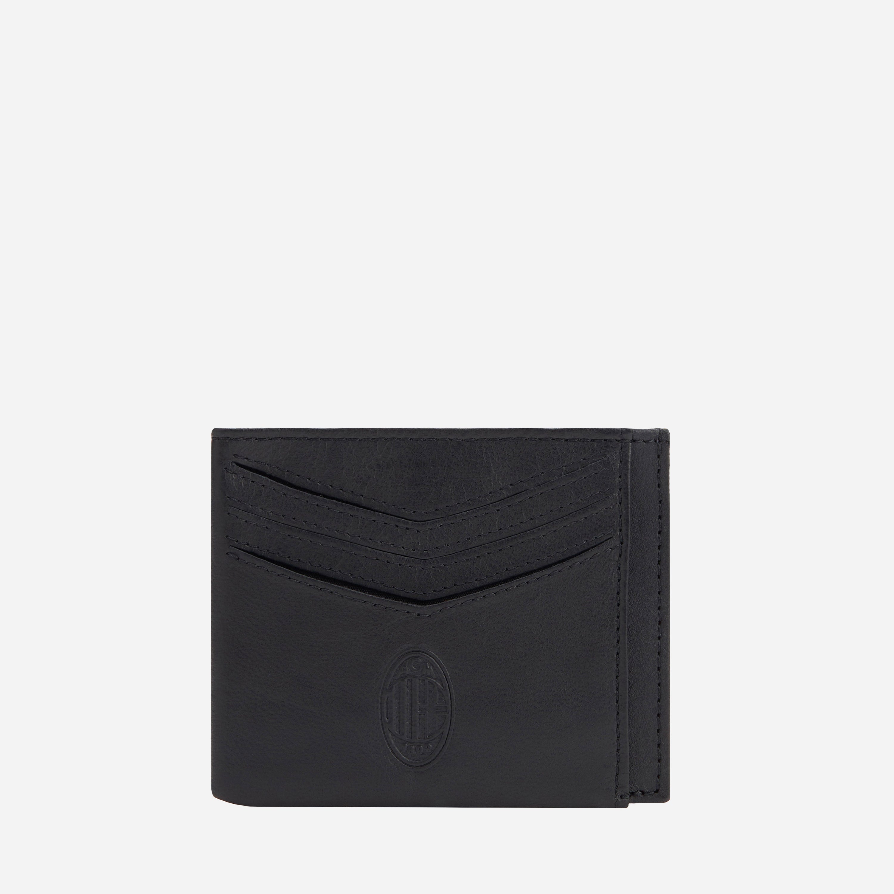 AC Milan Accessori portacarte pelle nero taglia unica