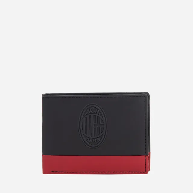 AC Milan Accessori portafoglio pelle nero taglia unica