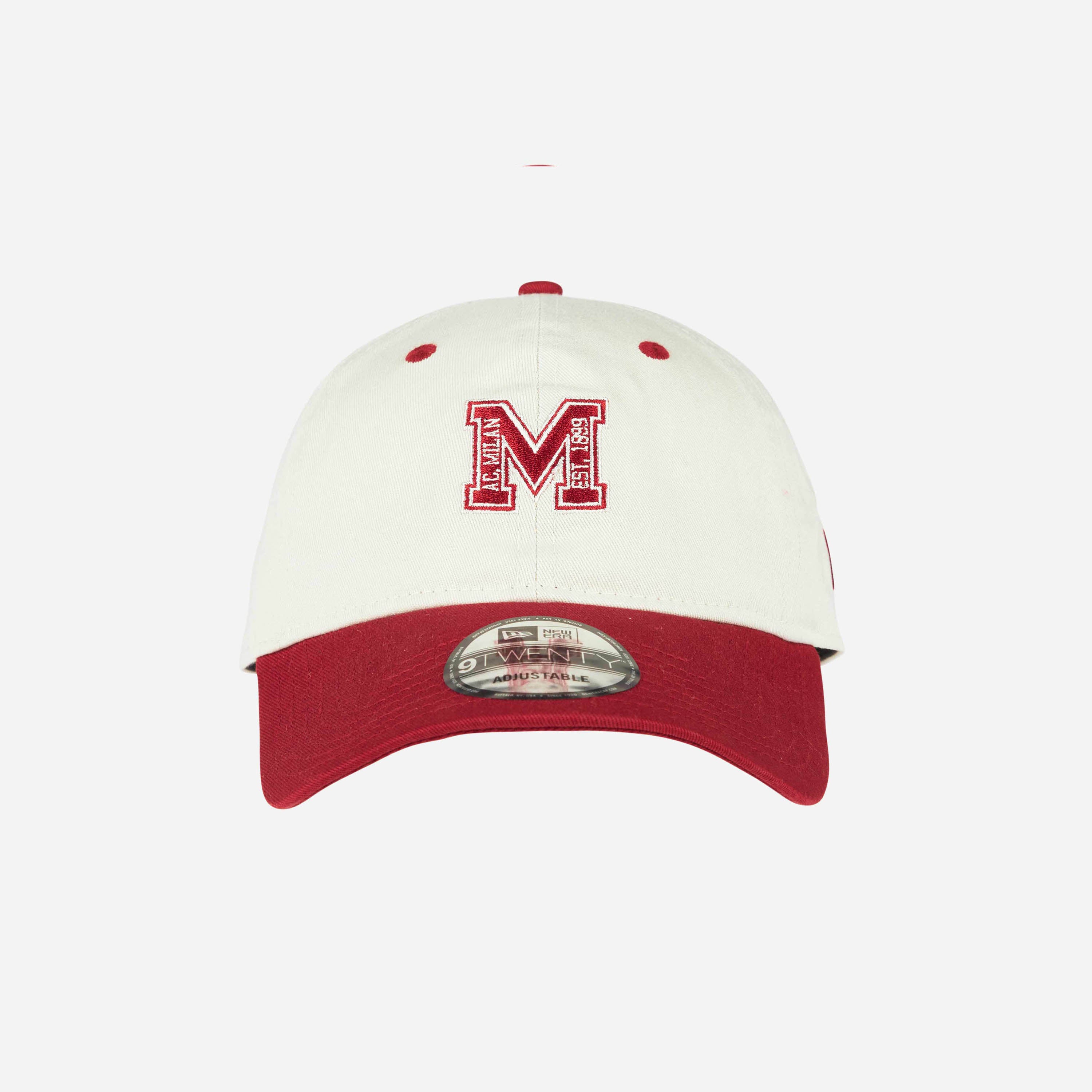 New Era 9Twenty AC Milan Cappello Bianco Unica Cotone