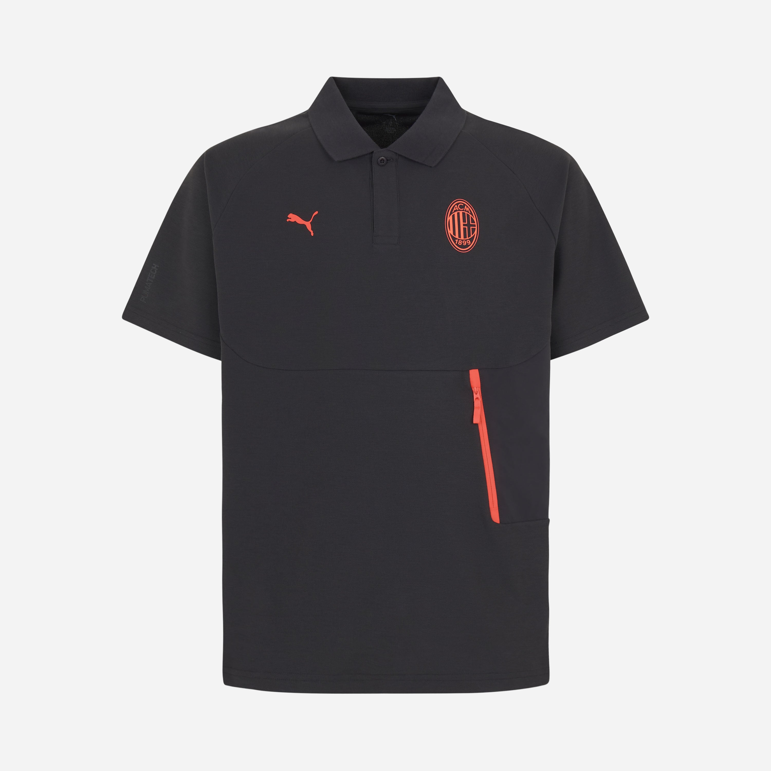AC Milan Tute Polo Pumatech 2026/27 Grigia Uomo M Cotone
