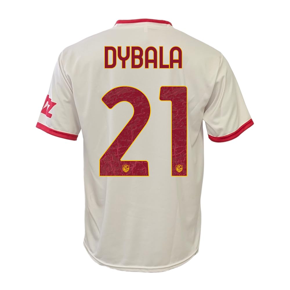 Roma Fanshop Abbigliamento AS Roma Replica Away 26-27 maglia bianca