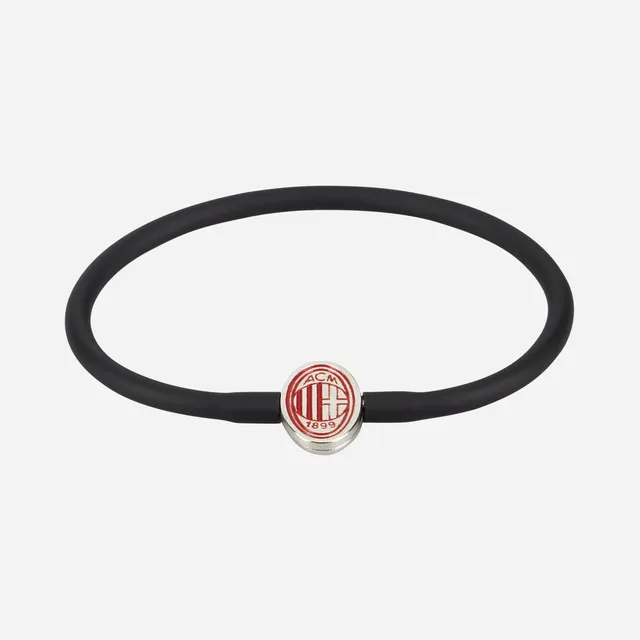 AC Milan Bracciale Nero Accessori Taglia Unica