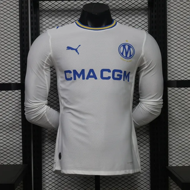 Maglie da Calcio Prima Marsiglia 2026/27 Maglia Manica Lunga