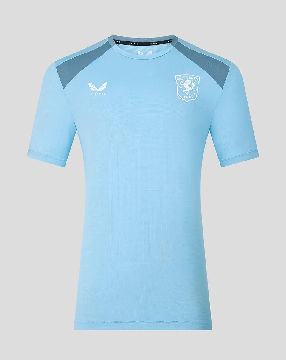 Twente Training T-shirt uomo blu 26/27 taglia L atletica