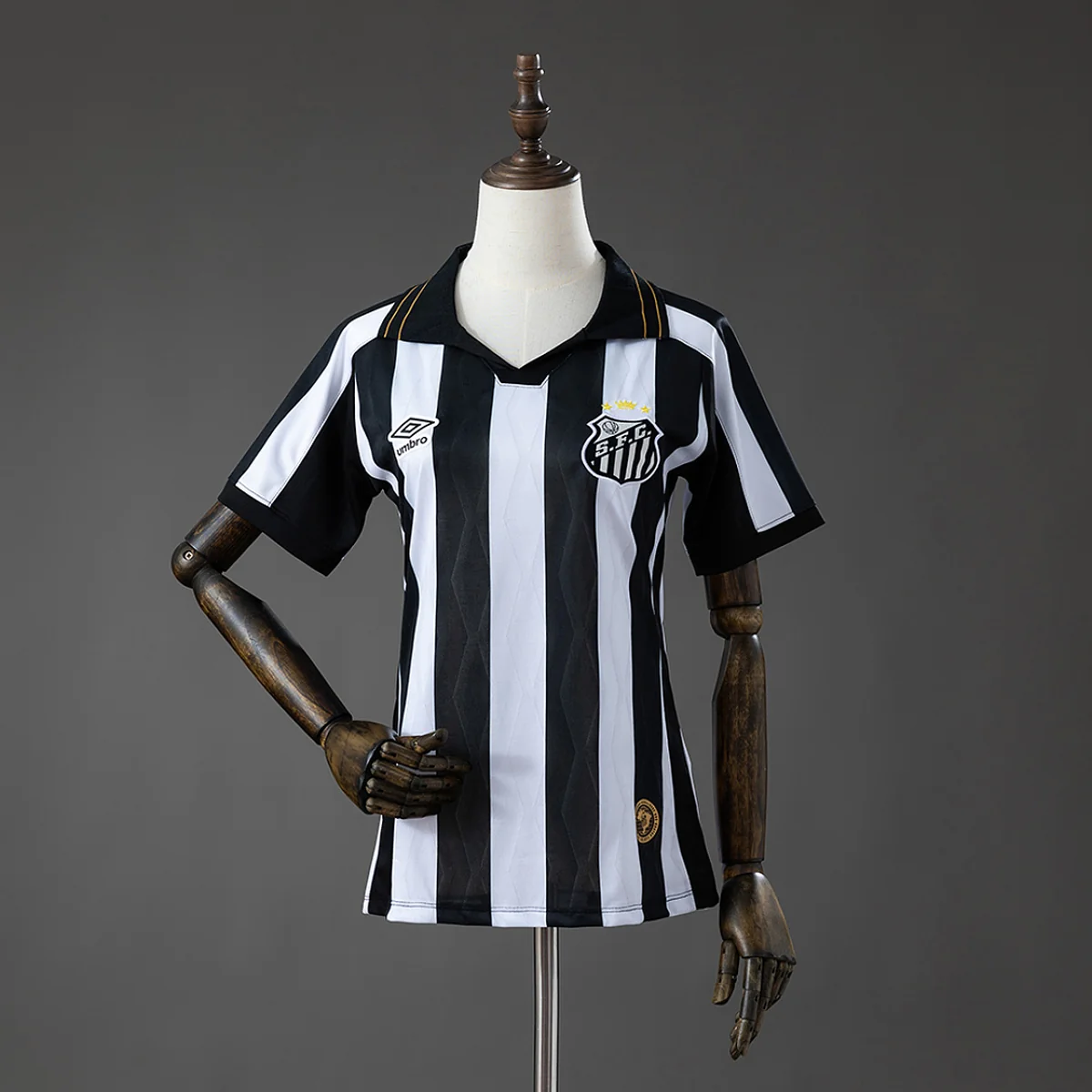 Santos 2026/27 Seconda Maglia Donna Righe Bianconere