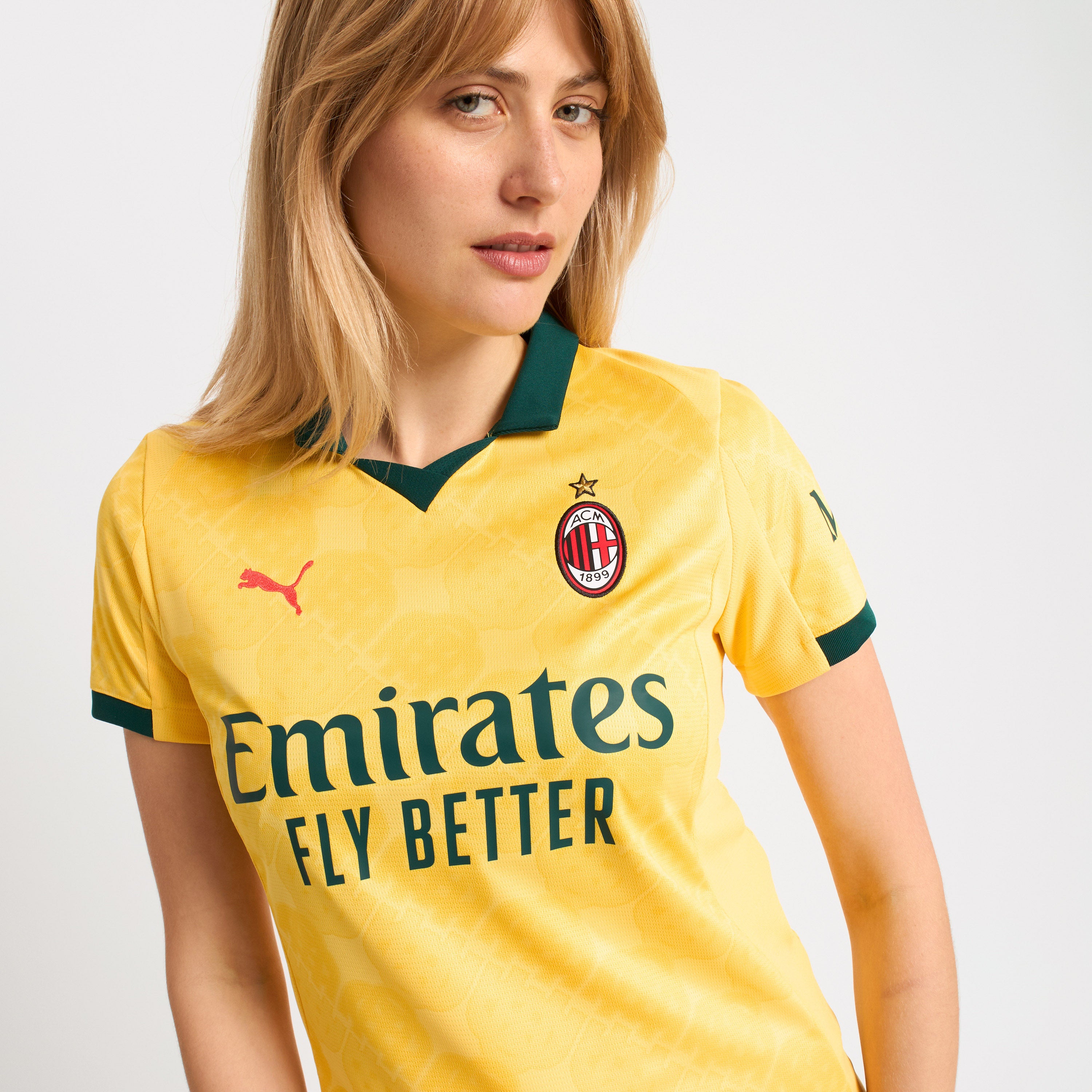 AC Milan Third 2025/26 maglia donna gialla
