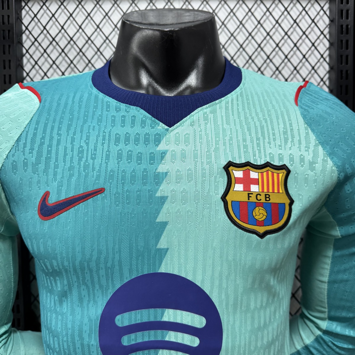 Tifoso Store Barcellona Terza Maglia 2026/27 manica lunga verde