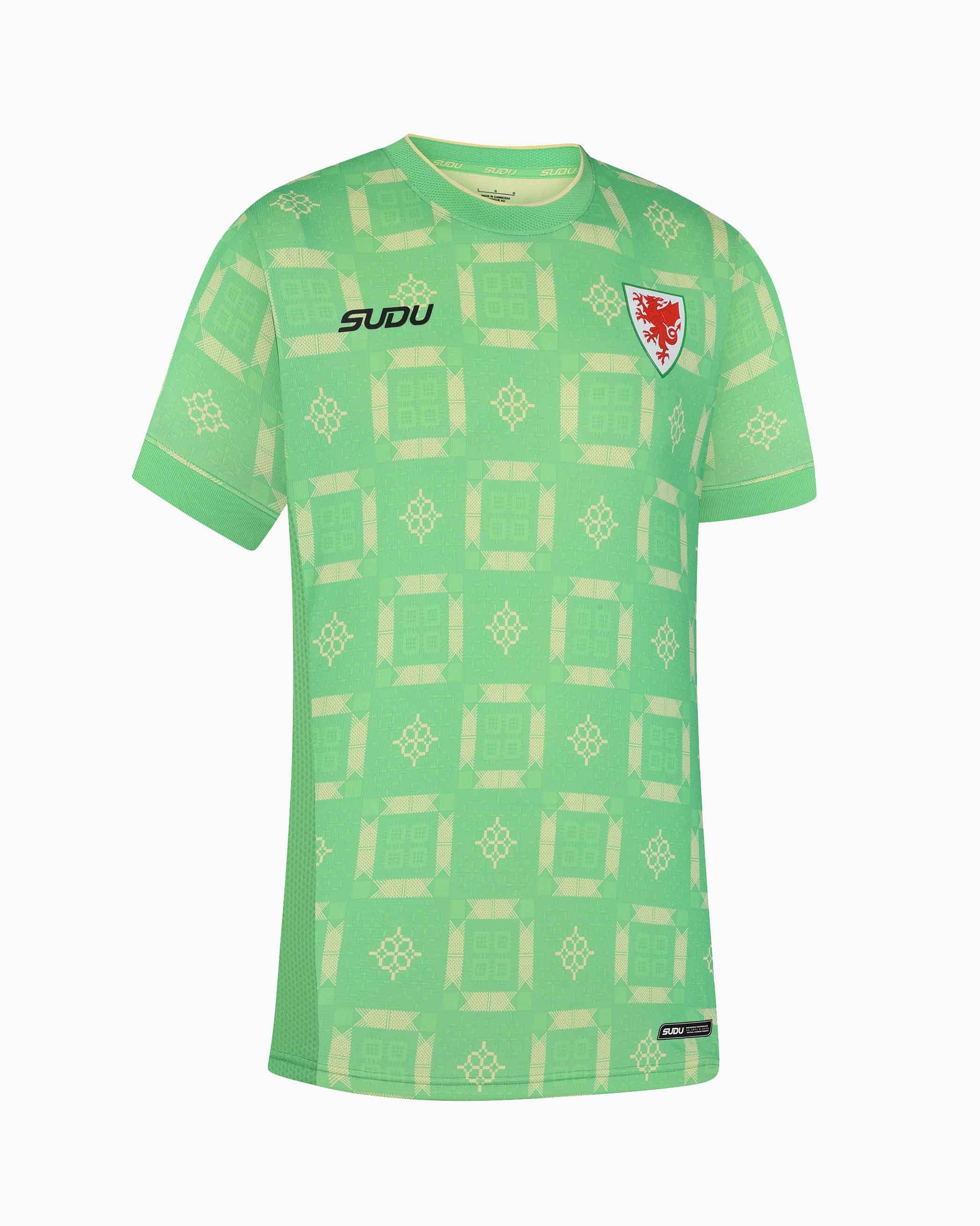Wales Goalkeeper Kit maglia portiere verde M