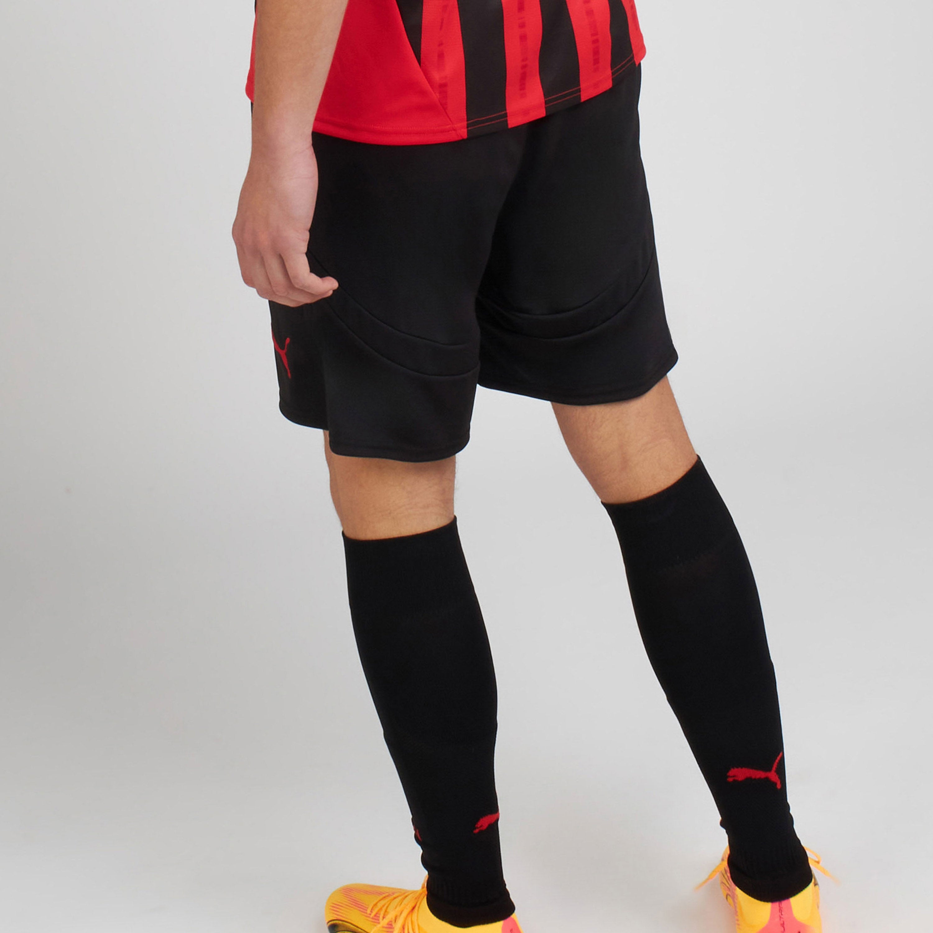 AC Milan Kit Gara Home 2024/25 pantaloncini uomo neri