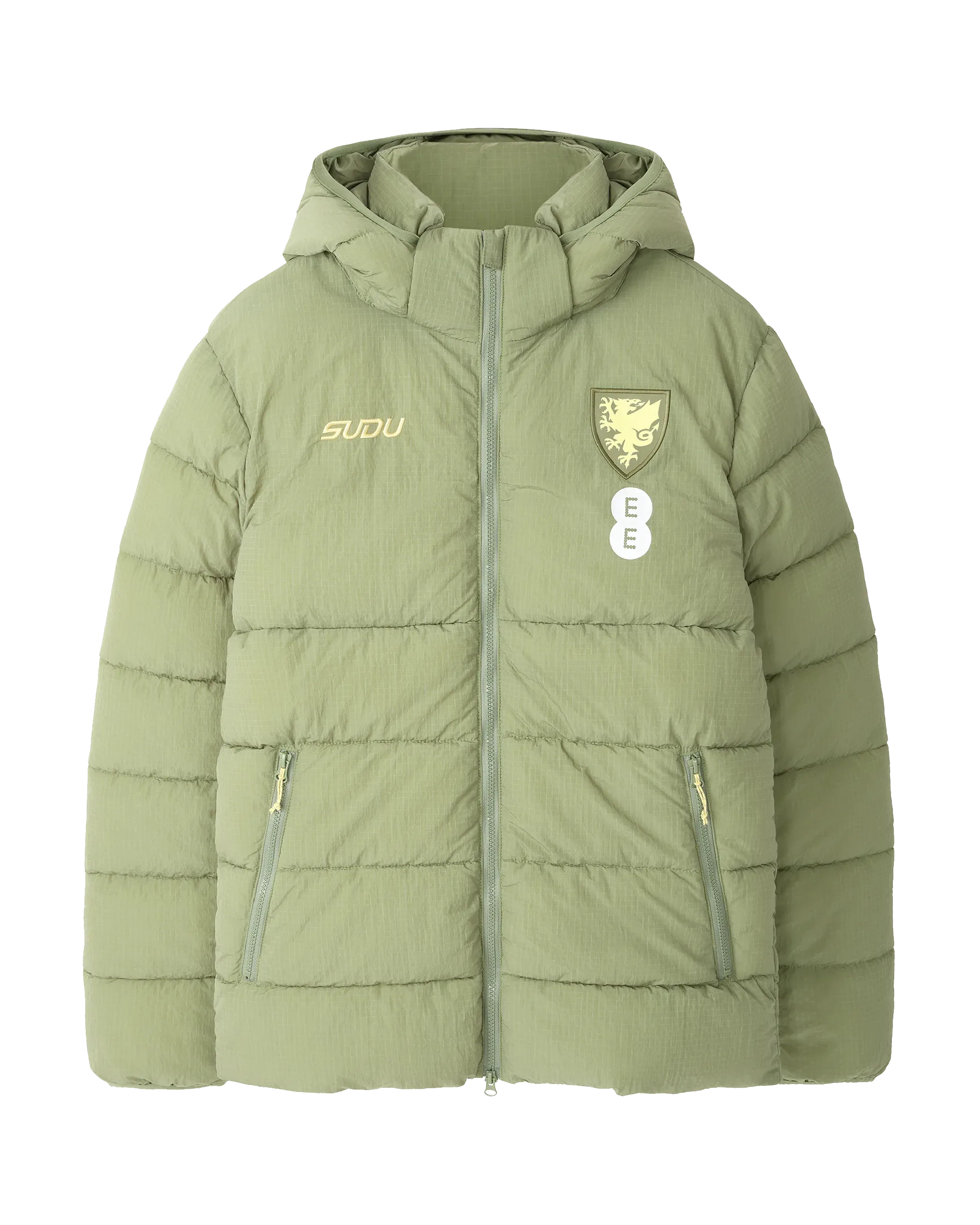 Wales Travel giacca imbottita verde M