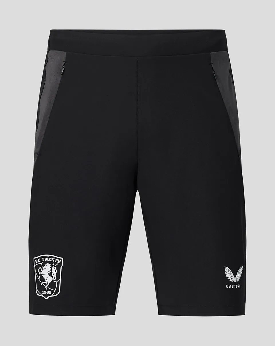 Twente Training shorts uomo long line nero 26/27