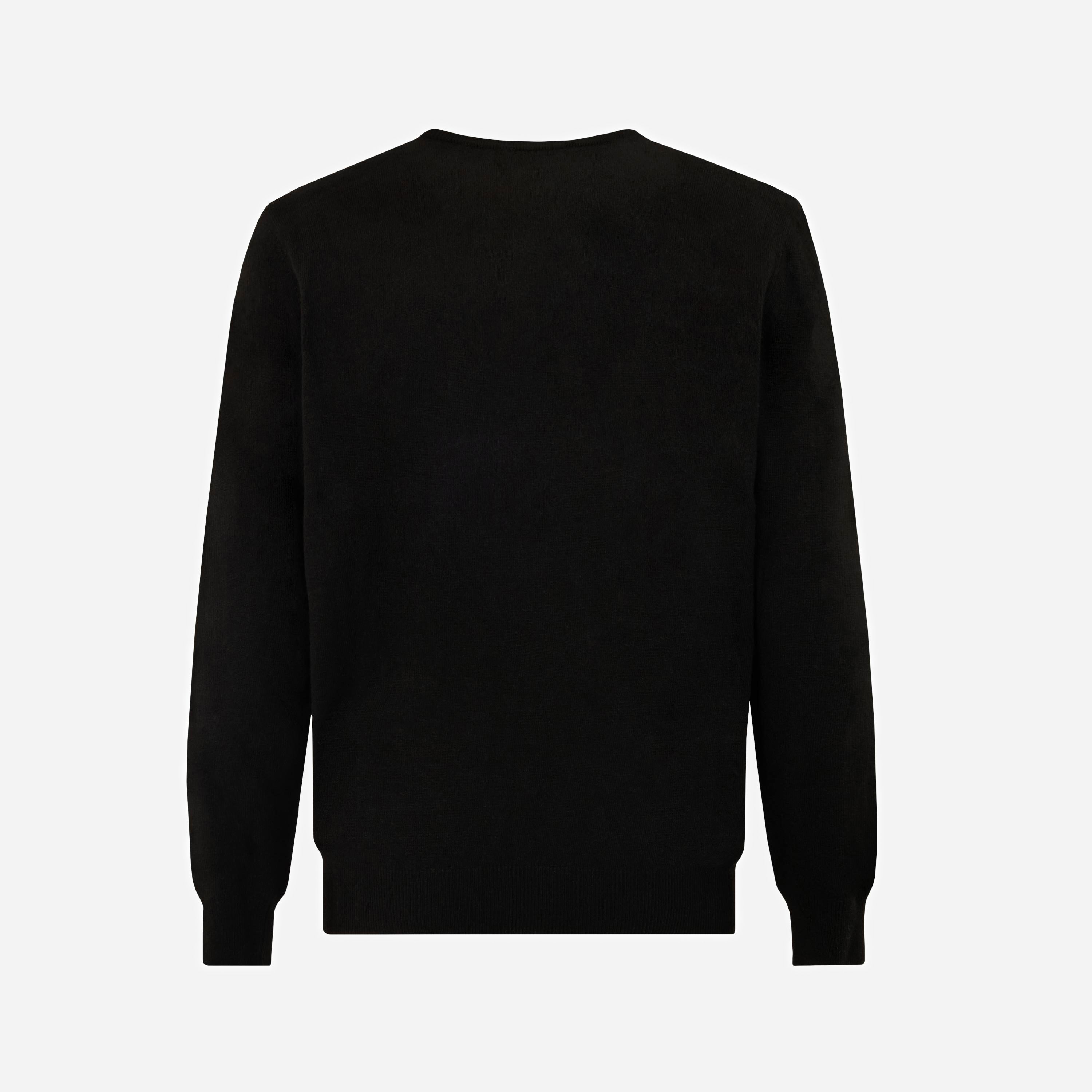 AC Milan Gold Essential maglione scollo V uomo cashmere