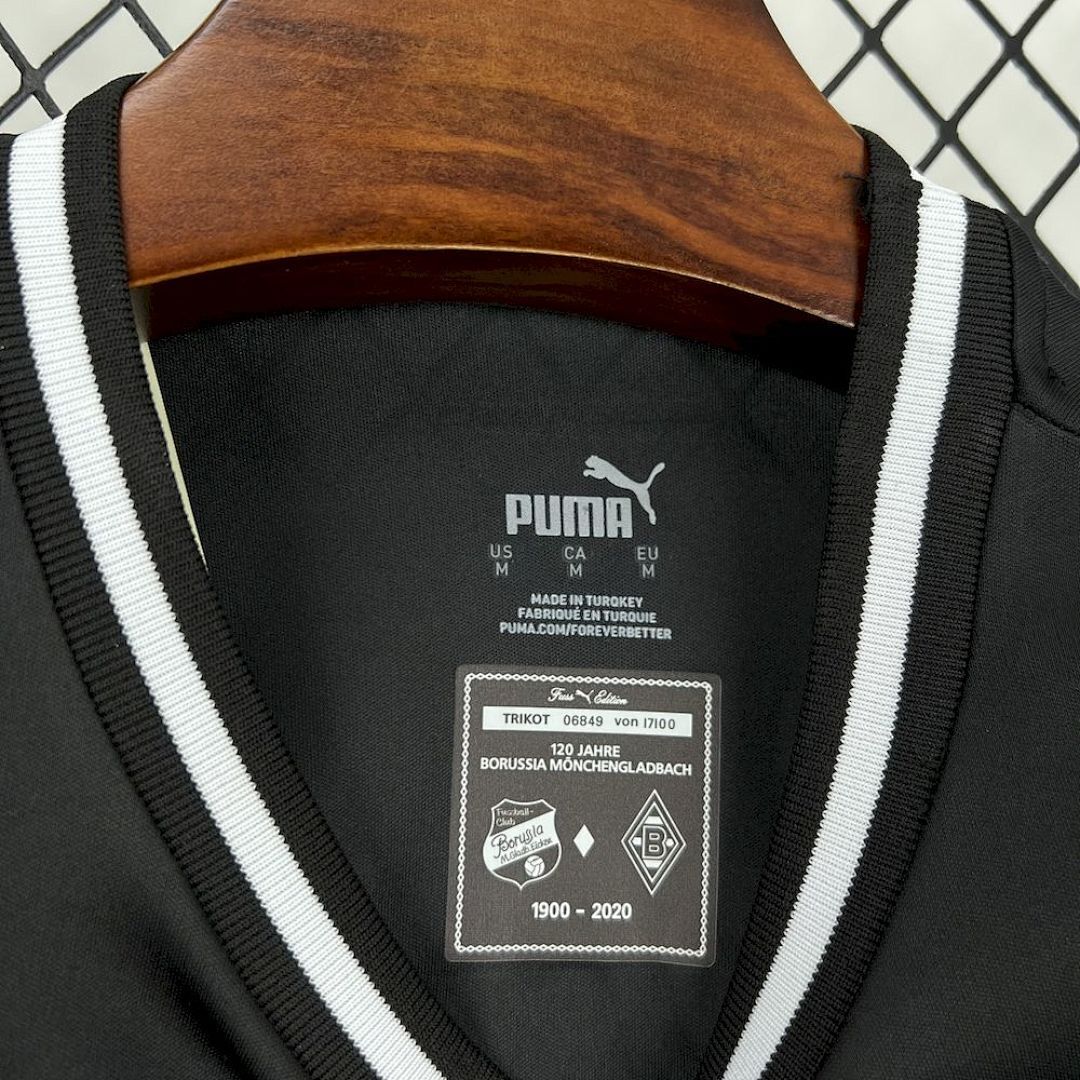 Tifoso Store Mönchengladbach 2020/21 maglia home nera fan