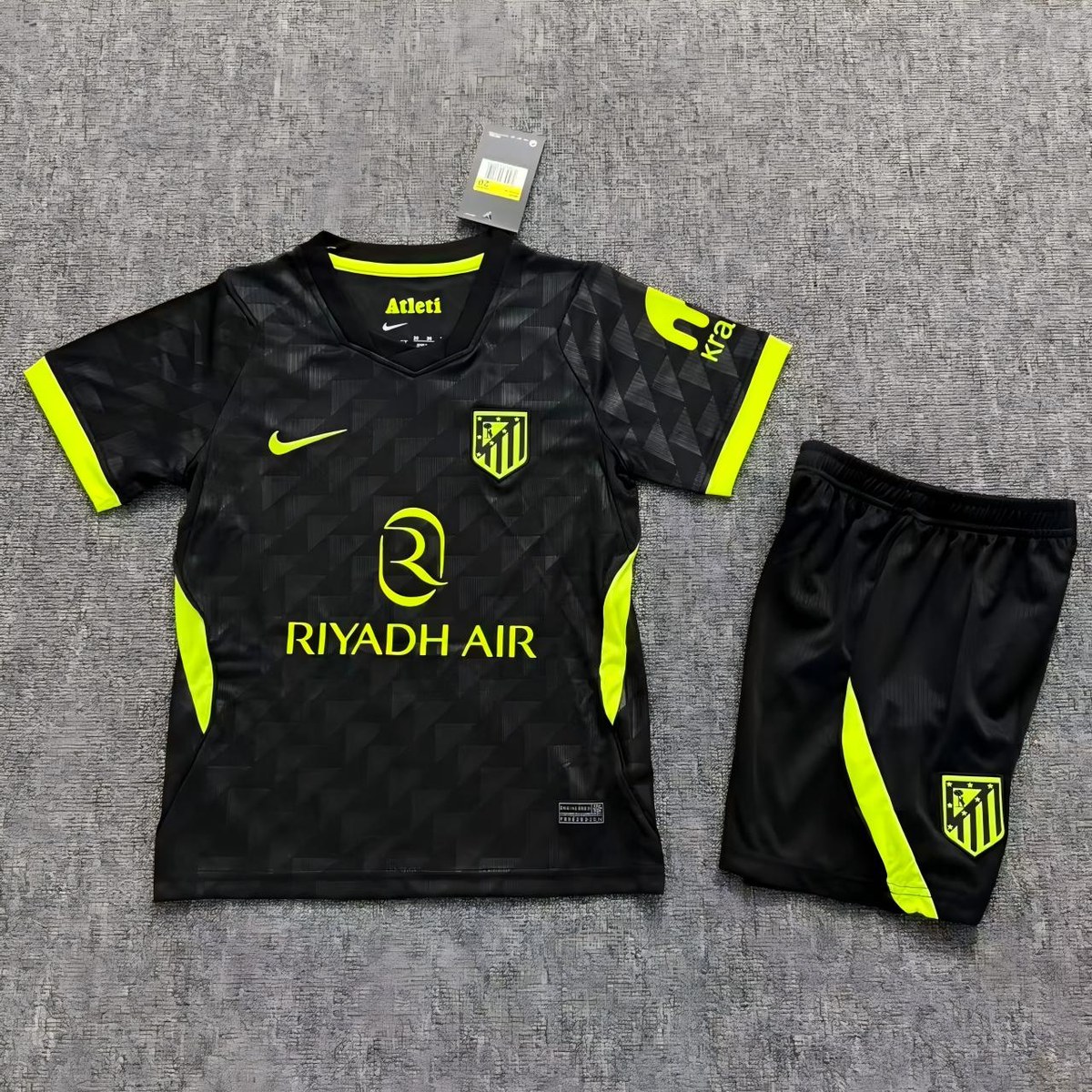 Atlético de Madrid Away 2026/27 completo calcio bambino seconda maglia