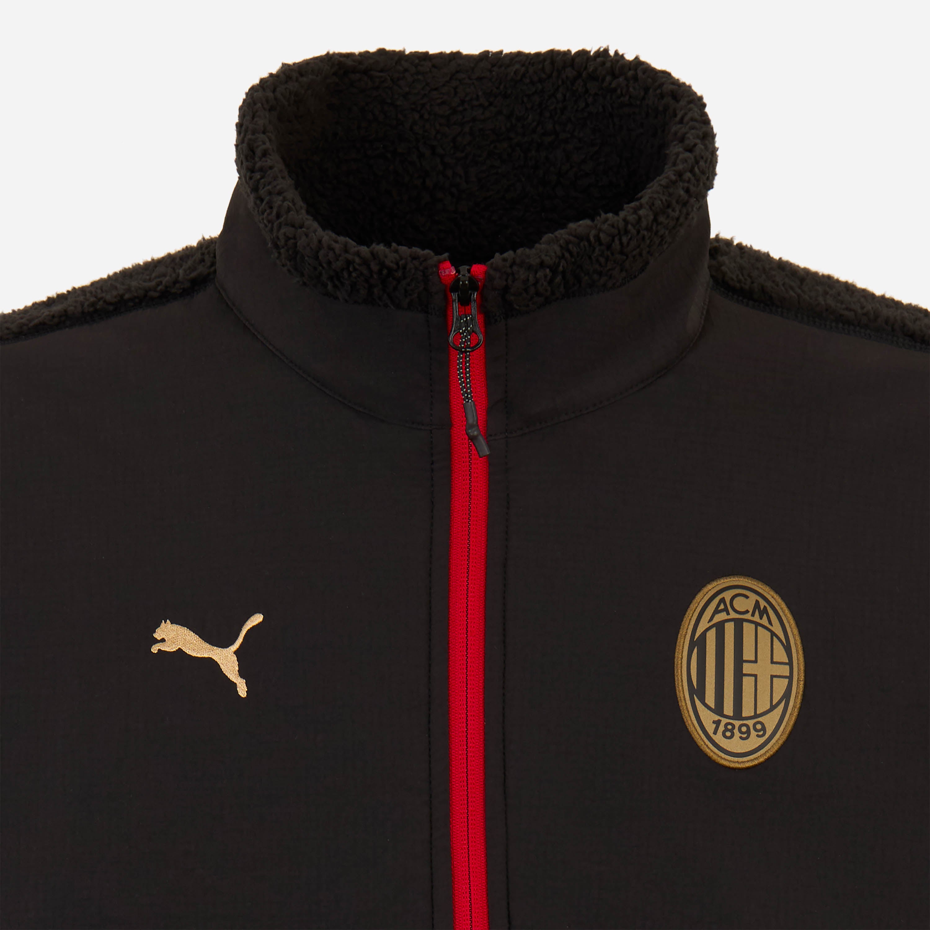 AC Milan Pumatech 2025/26 giacca pile uomo full zip