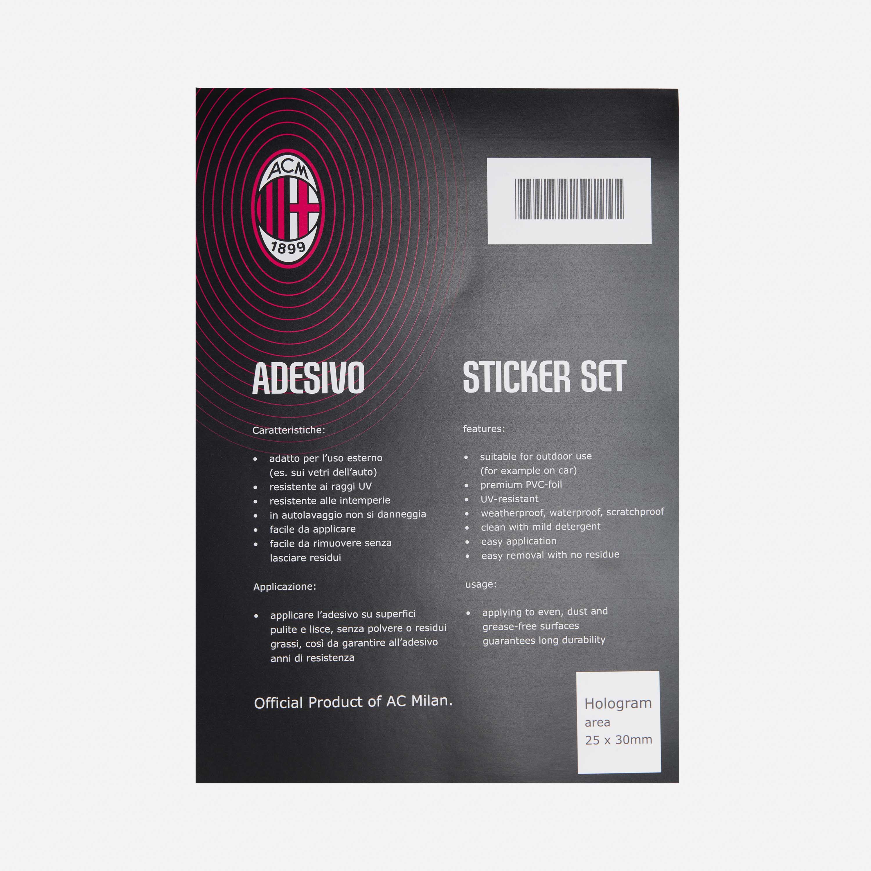 ACM x RL10 Stickers Set 8 Adesivi One Size