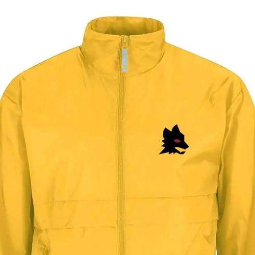 Roma Fanshop AS Roma Antivento Full Zip Lupo Giallo giacca L