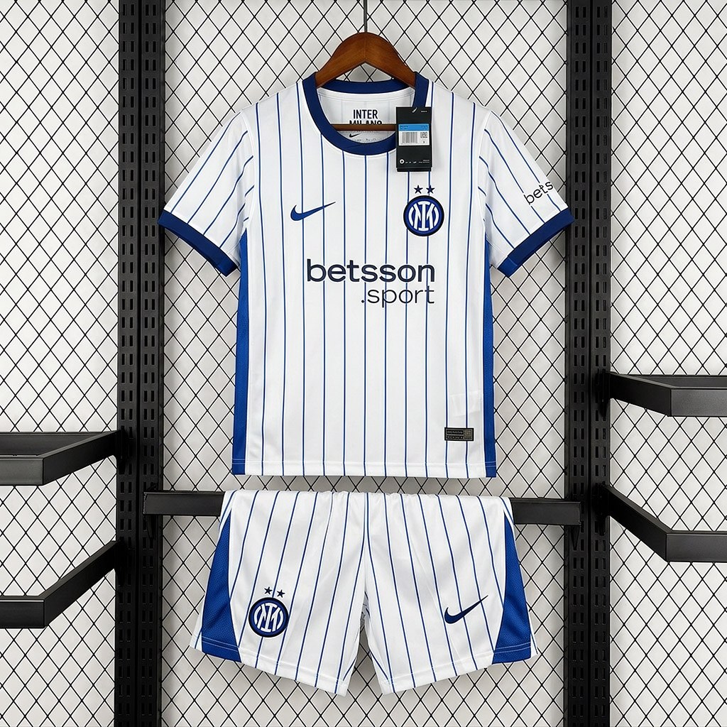 Inter 2026/27 Away kit bambino trasferta taglie 16-28