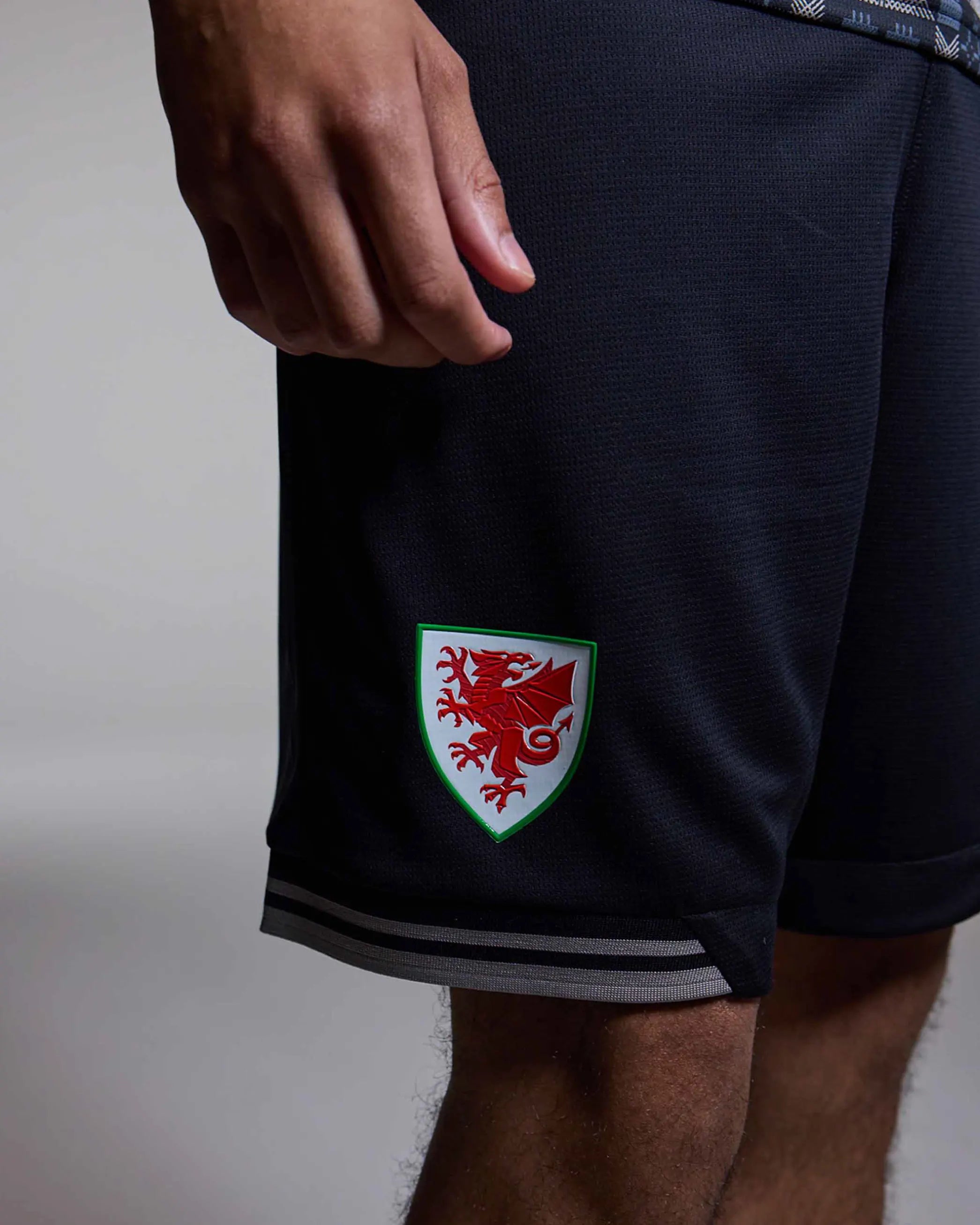 Wales Goalkeeper Kit short portiere neri M adulto