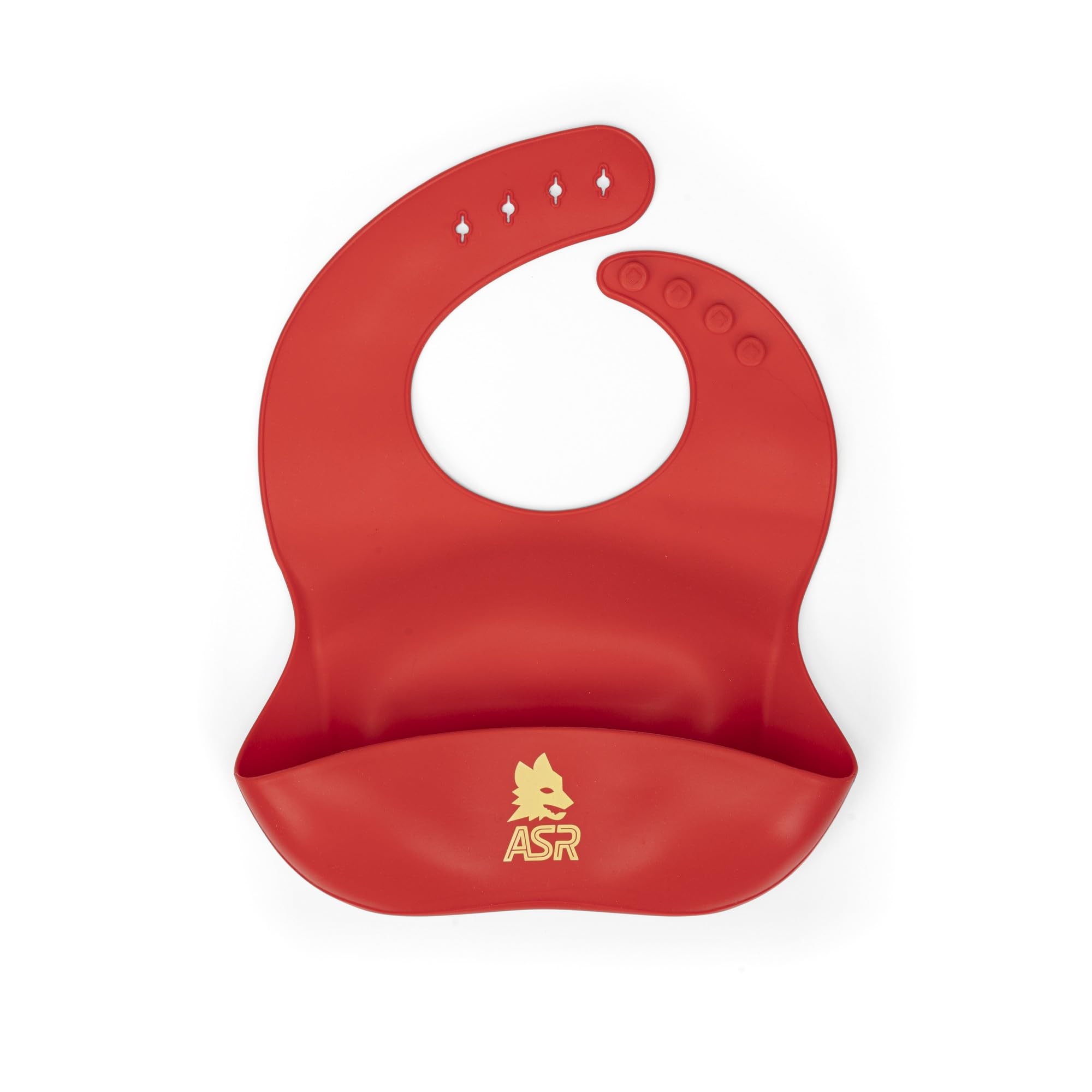 Roma Fanshop Baby bavaglino bianco 0-24 mesi