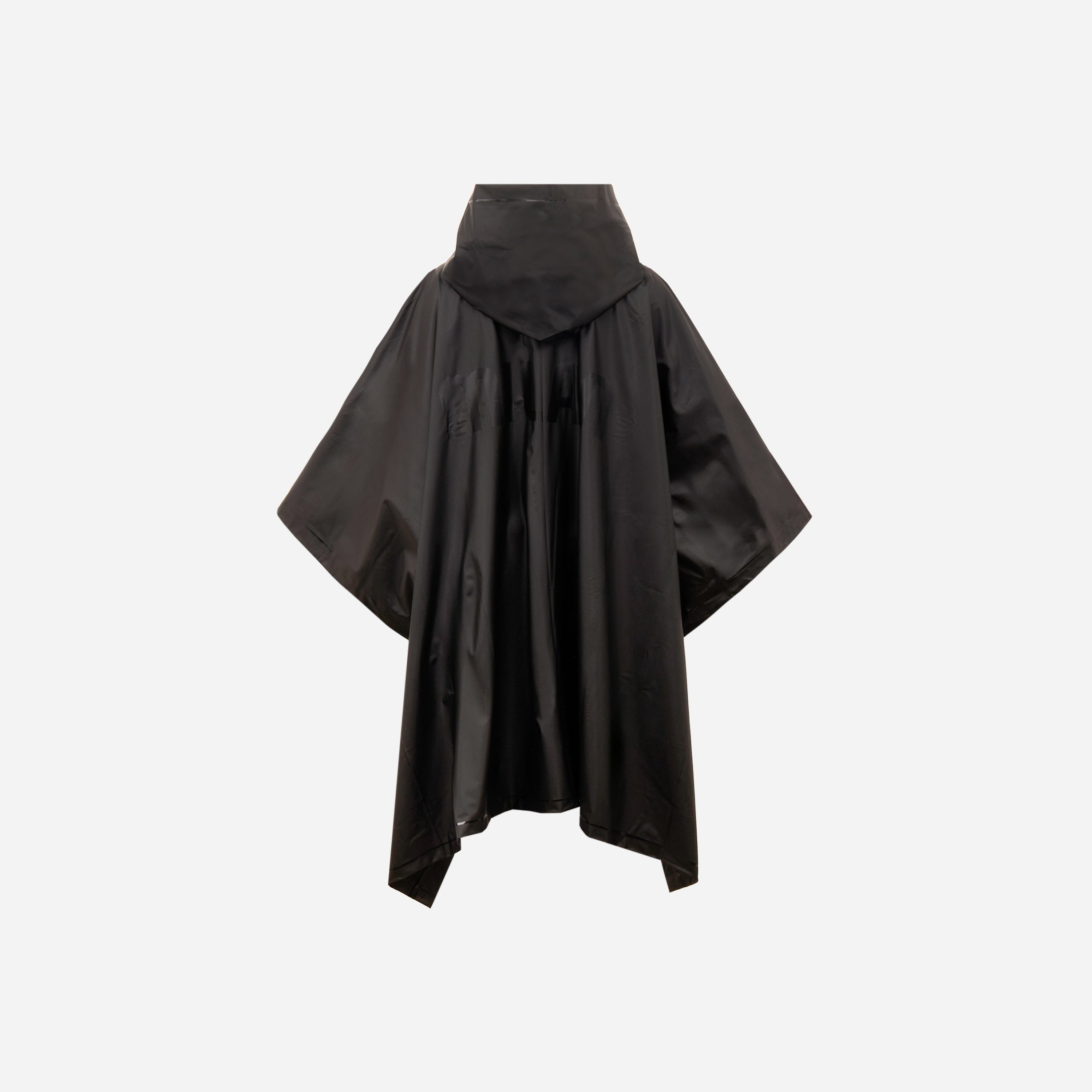 AC Milan Kids Rain Poncho mantella pioggia nero impermeabile