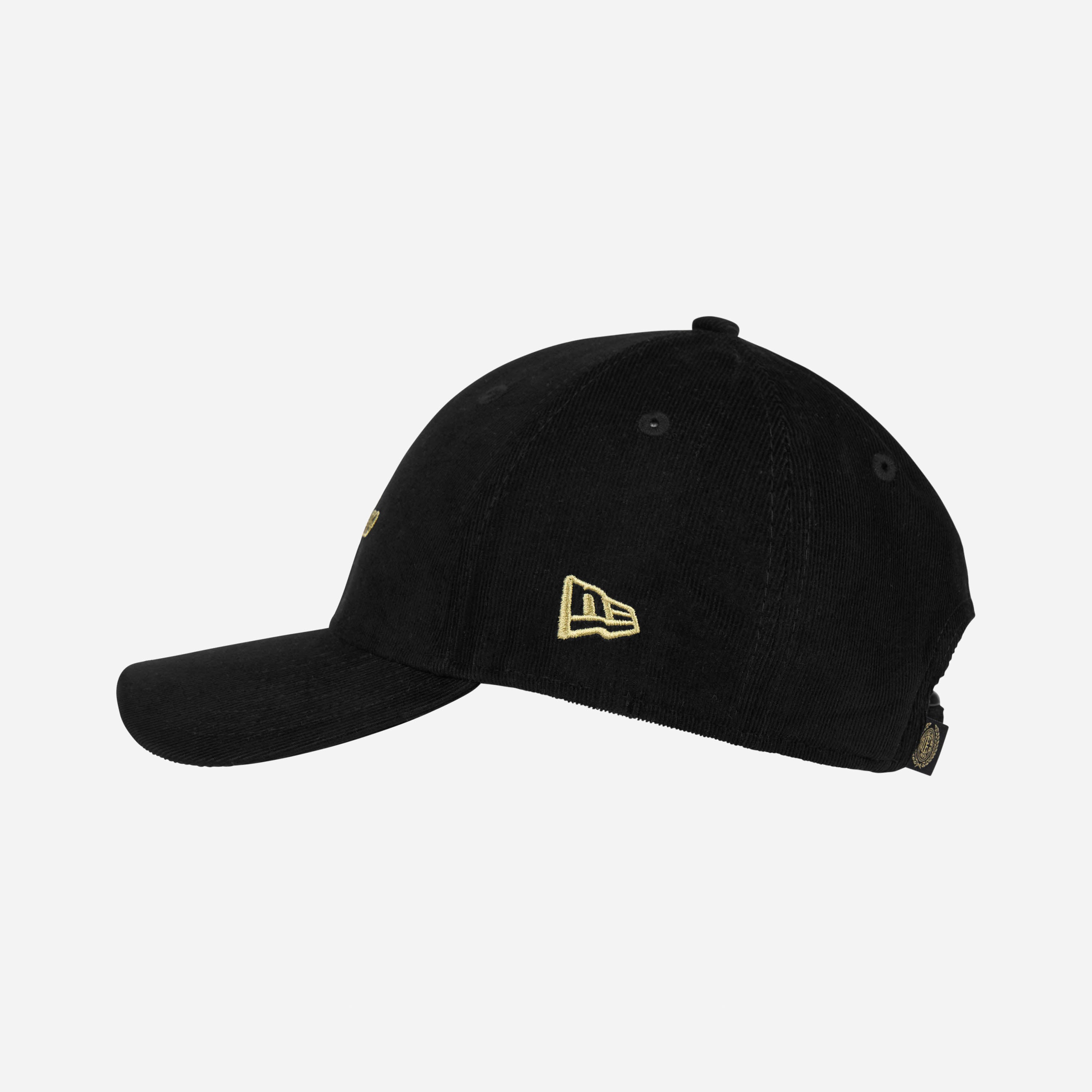 AC Milan 9FORTY New Era cappello nero oro 1899