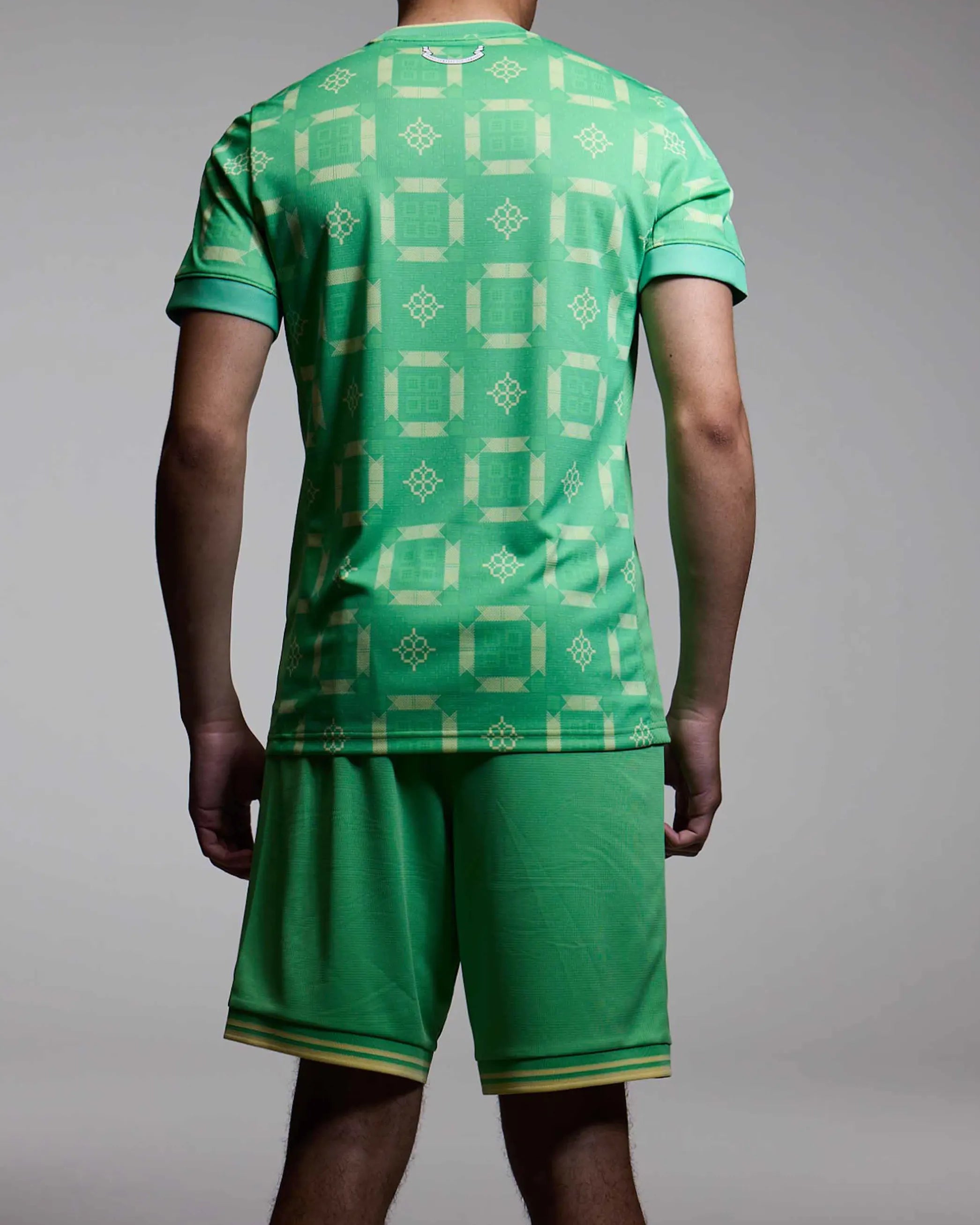 Wales Goalkeeper Kit pantaloncini portiere verde adulto