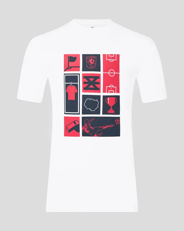FC Twente Collage 25/26 t-shirt bianca adulto