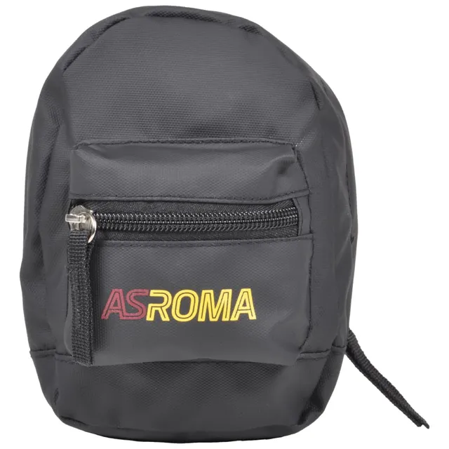 Roma Fanshop Zaino Richiudibile Lupetto Nero AS Roma