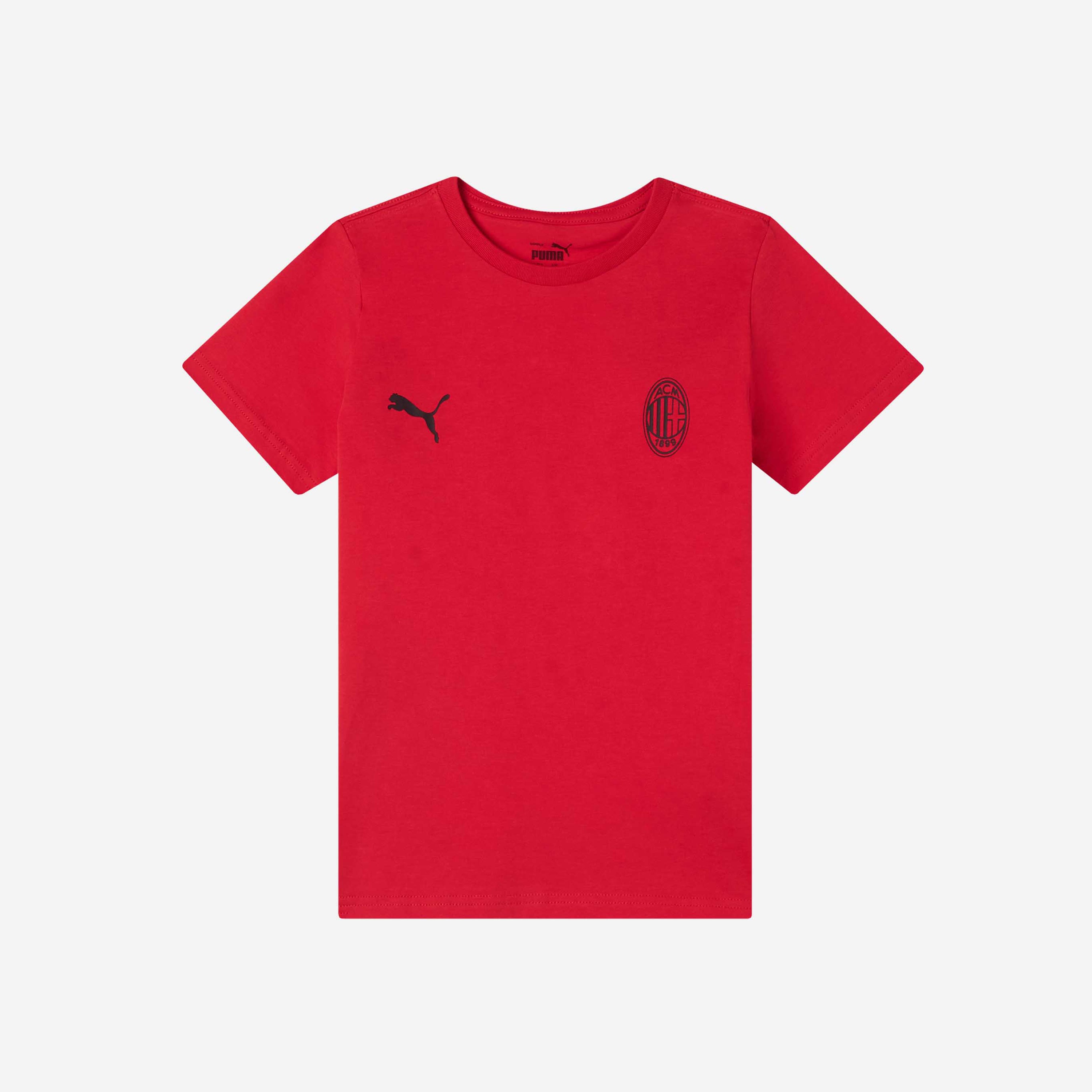 AC Milan Gold Essential maglietta bambino rosso cotone 8 anni