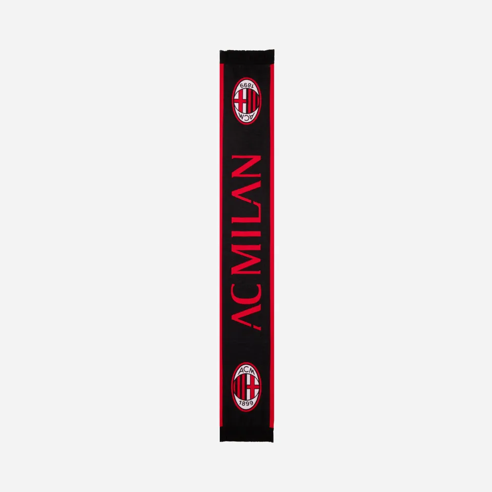 AC Milan Accessori sciarpa logo rossonera unisex
