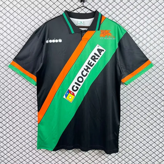Venezia Maglia 1993/94 Retro maglia calcio nera maniche corte