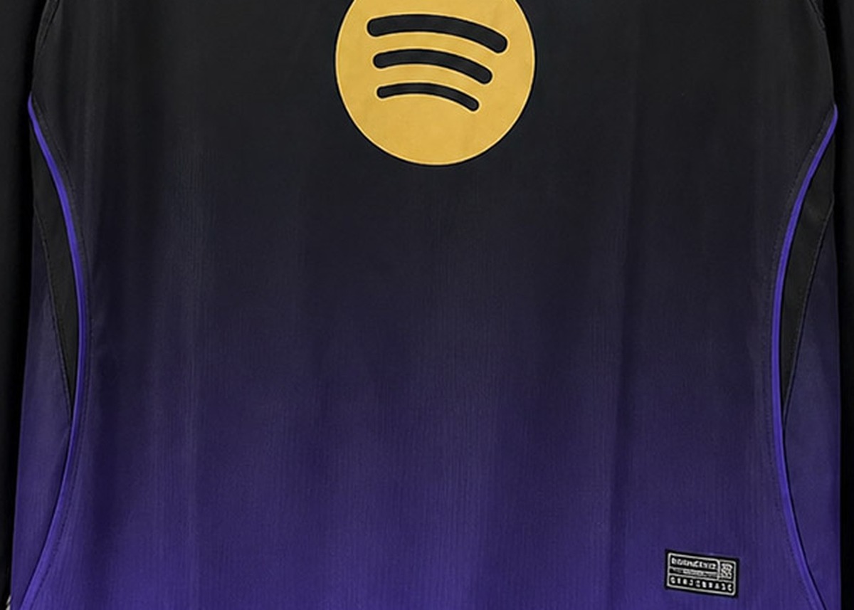Tifoso Store Maglie da Calcio Barcellona Away 2026/27 maglia manica lunga nera viola