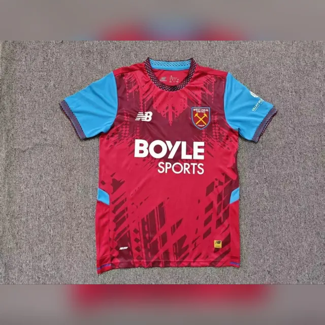 Tifoso Store West Ham Prima Maglia 2026/27 maglia calcio granata