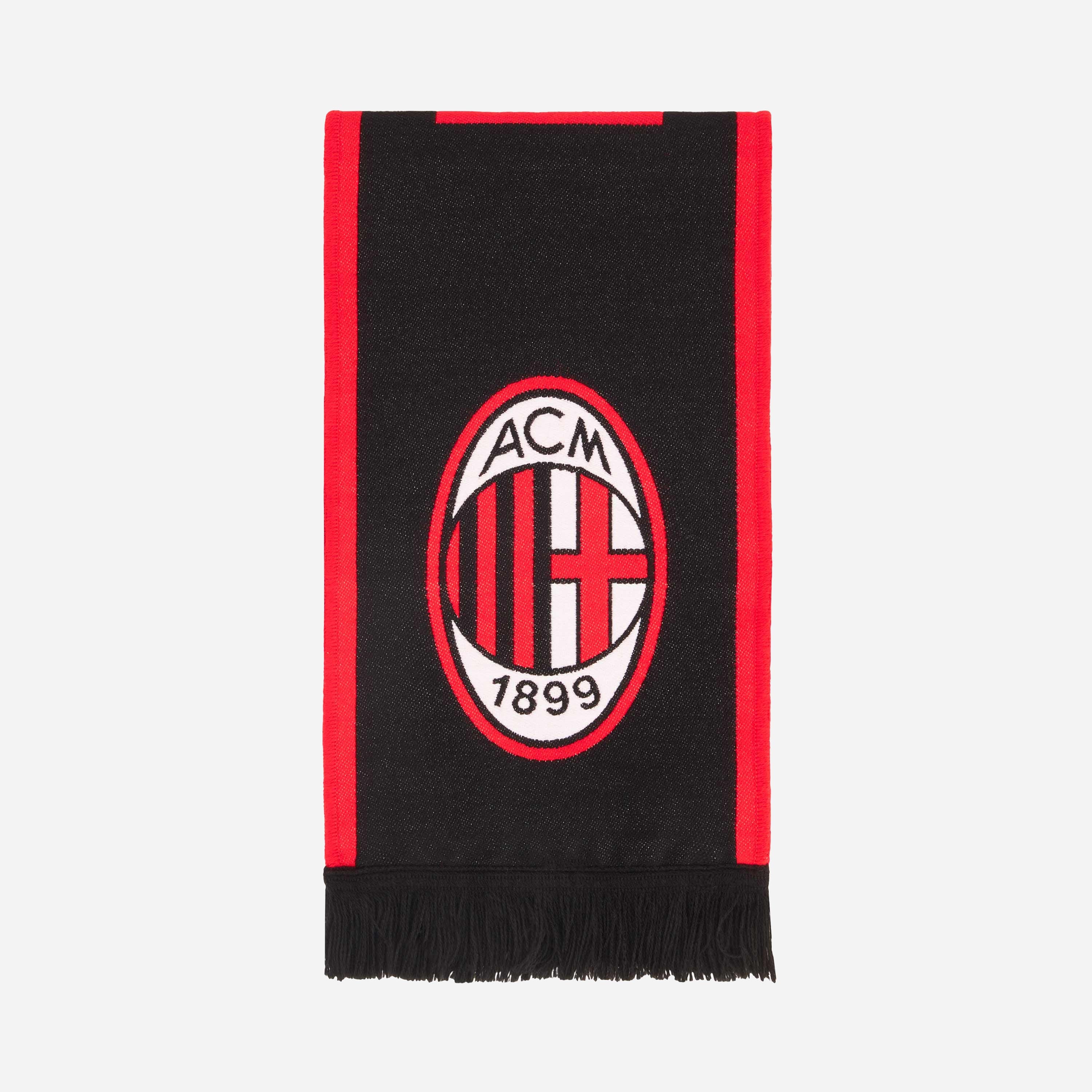 AC Milan Accessori sciarpa logo rossonera unisex