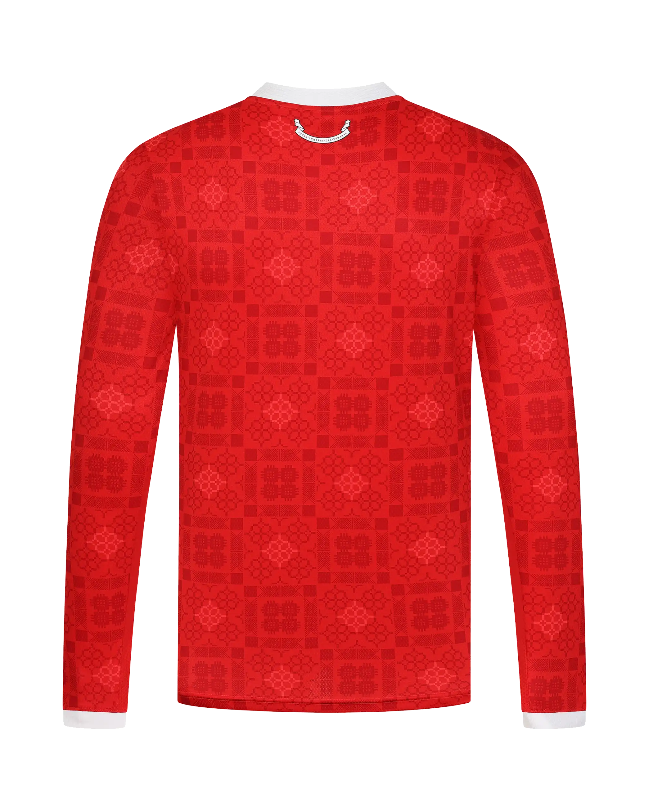 Wales Home Kit maglia manica lunga rossa adulto