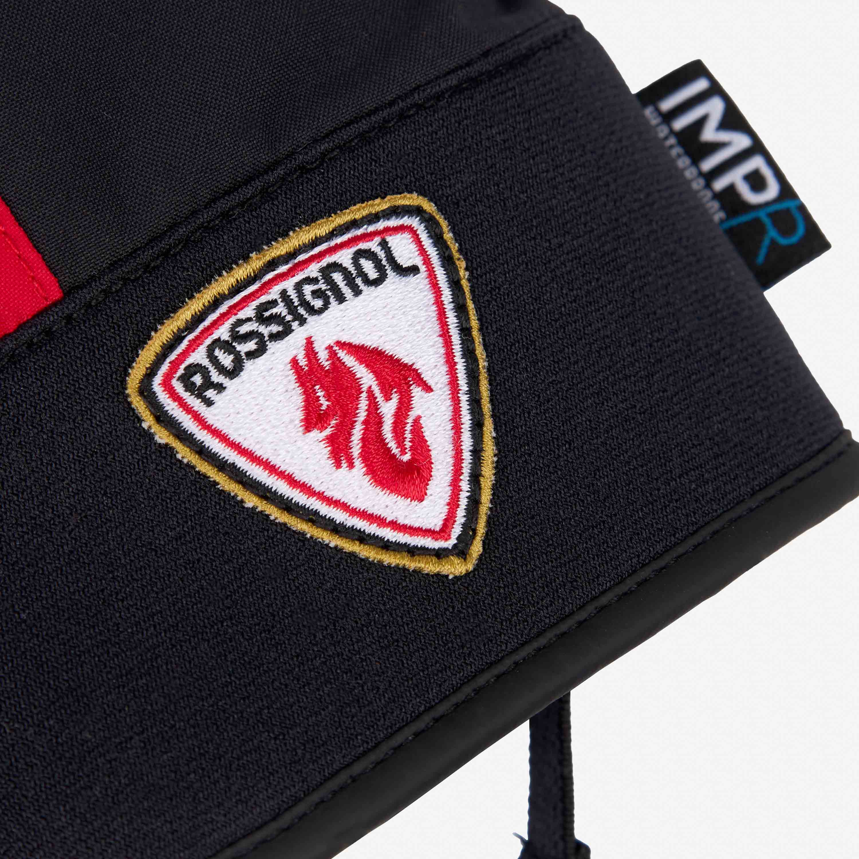 AC Milan Speed Gloves Rossignol guanti sci neri