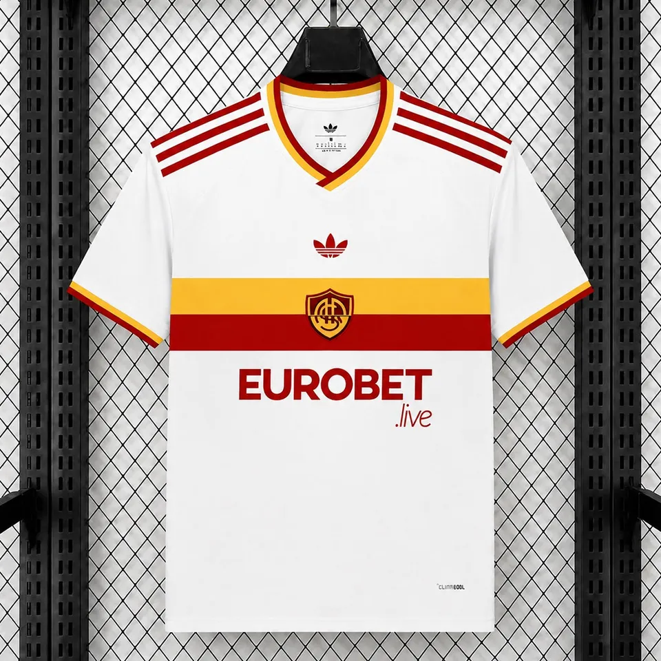 Tifoso Store Roma 2026/27 Seconda Maglia calcio bianca S-XXL